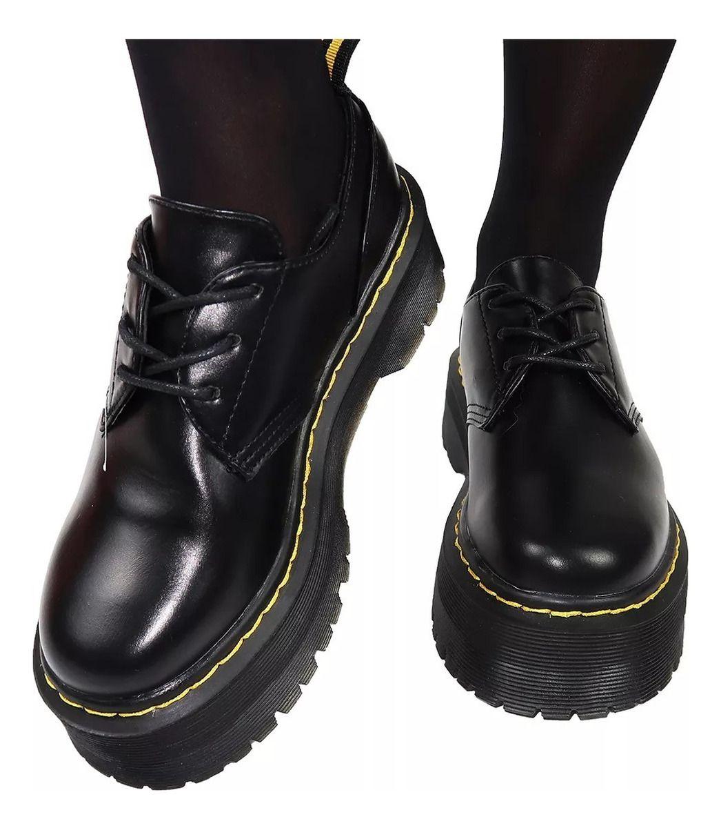 Zapatos Mocasines Casual Plataforma Mujer Rojo Y Negro-4