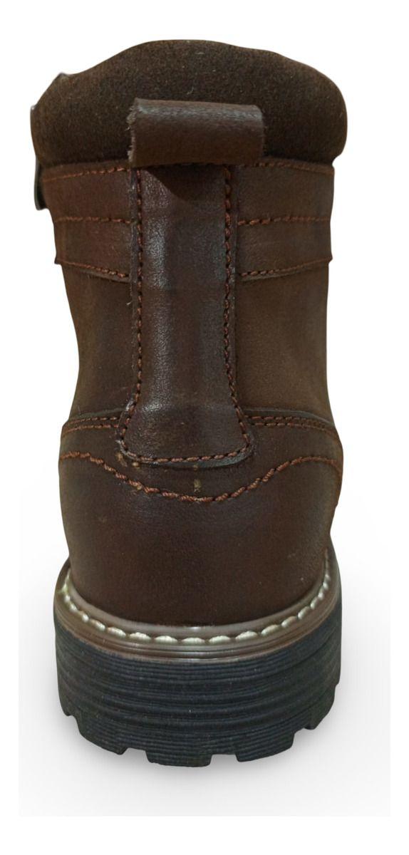 Botín Bota 100% Cuero Hombre Casual Antideslizante-3
