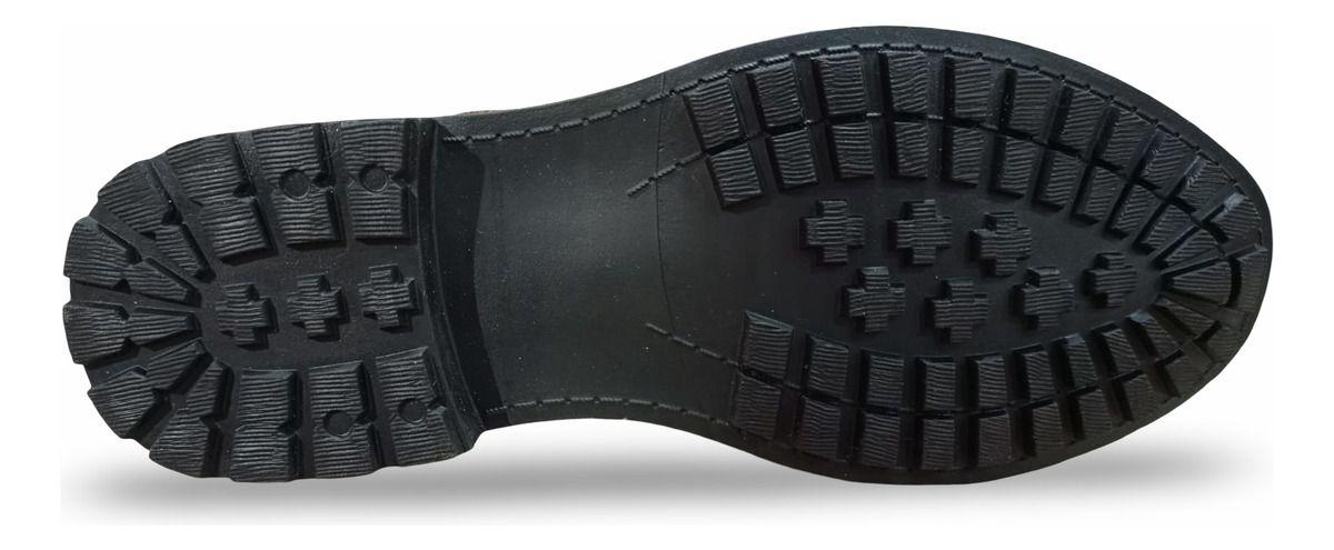 Botín Bota 100% Cuero Hombre Casual Antideslizante-4