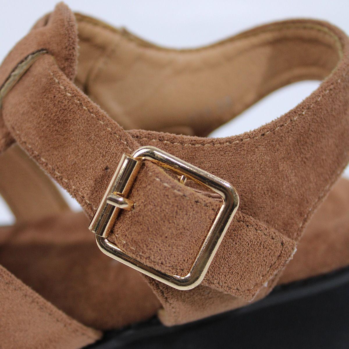 Sandalia Casual Plataforma Liviana Cerradas Verano-3