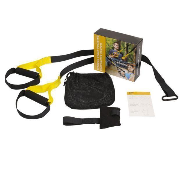 BANDA CUERDA DE EJERCICIOS SUSPENSION FITNESS Y CROSSFIT AK93-2