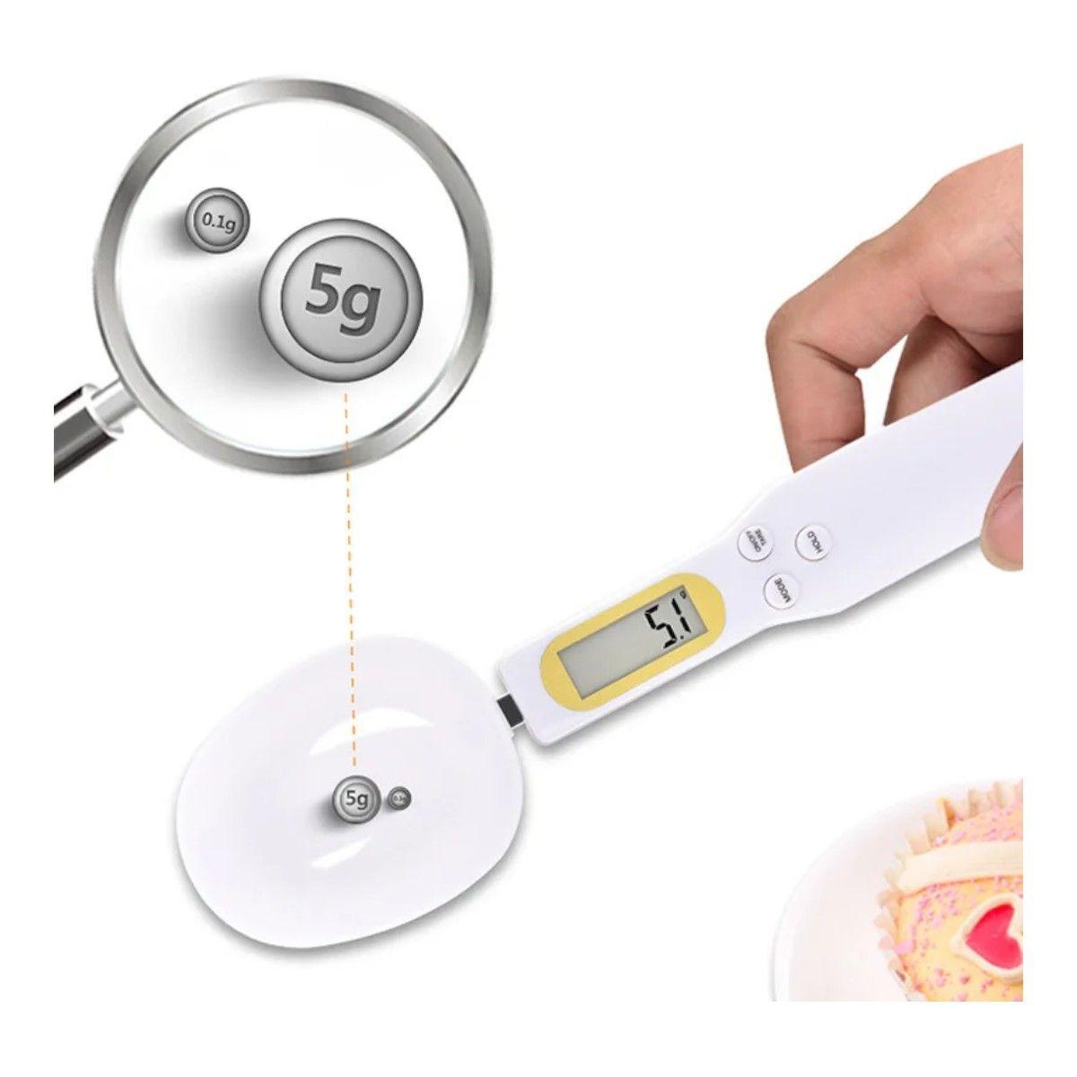 Cuchara Gramera Medidora Digital Portátil Lcd Aa01-4
