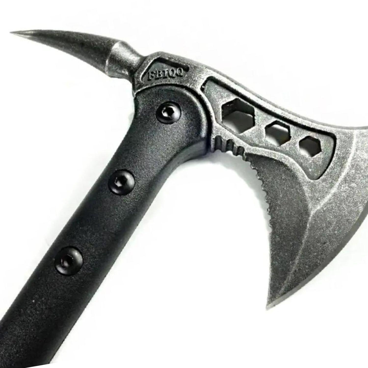  HACHA TOMAHAWK BACK CON PUNTA y FUNDA AC59-6