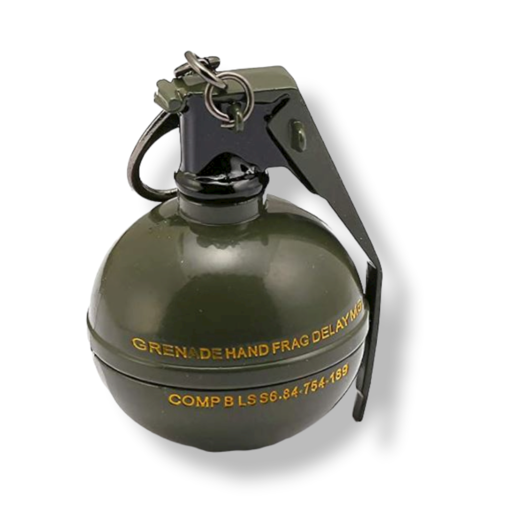 LLAVERO UNISEX TIPO  GRANADA  METALICO  PUBG FRAG - AH05-0