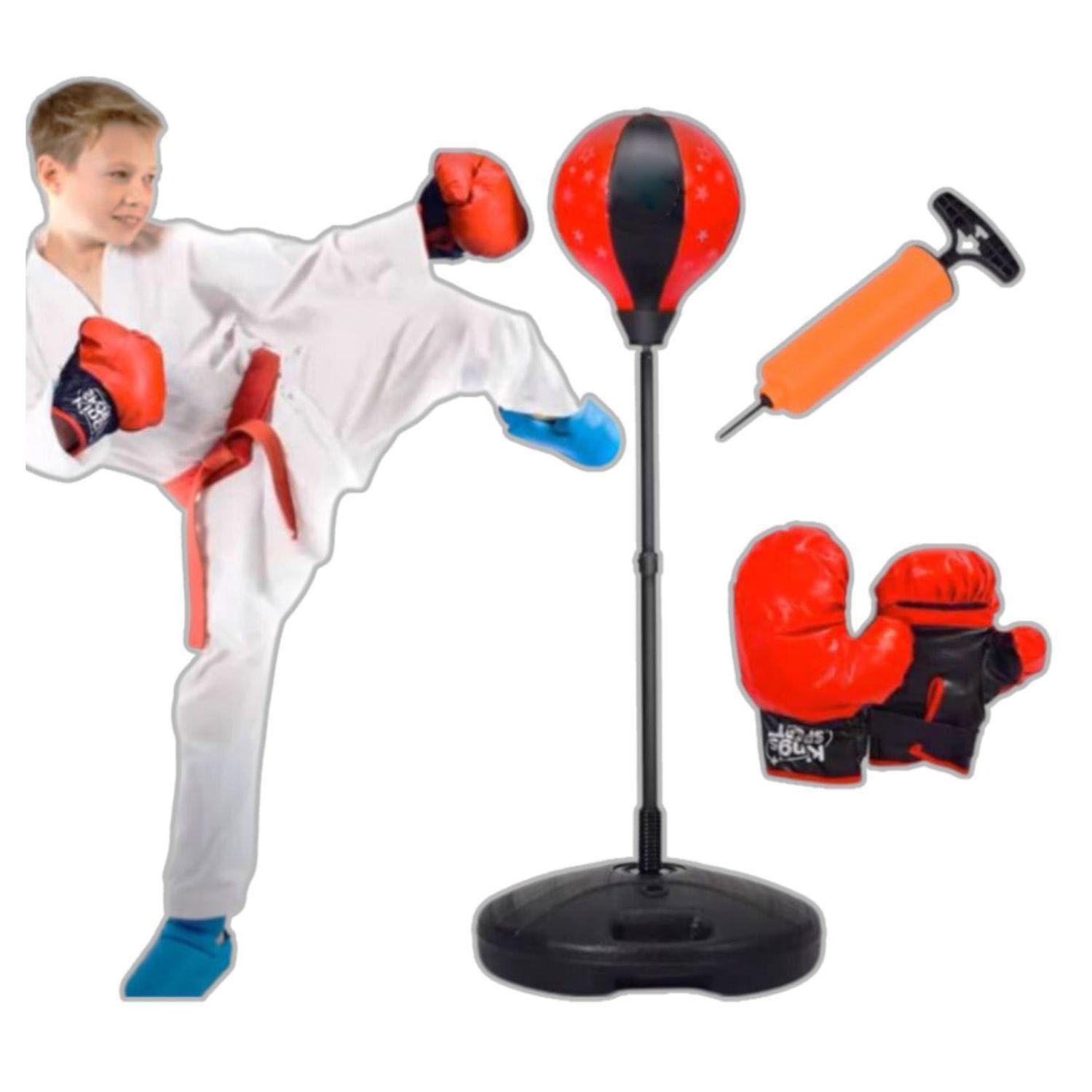 Set Boxeo Guantes Y Pera Punching BaG Mx28-5