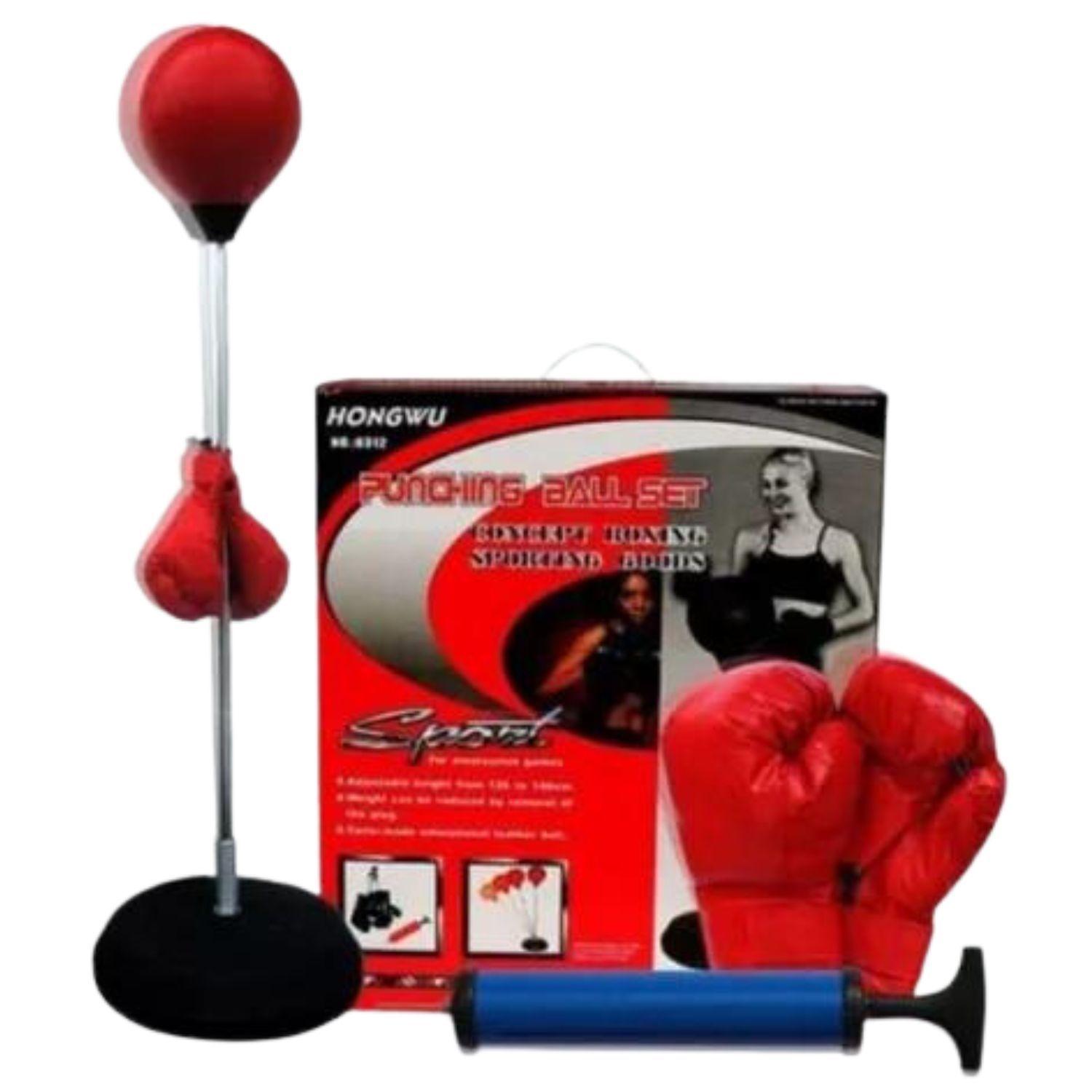 Set Boxeo Guantes Y Pera Punching BaG Mx28-6
