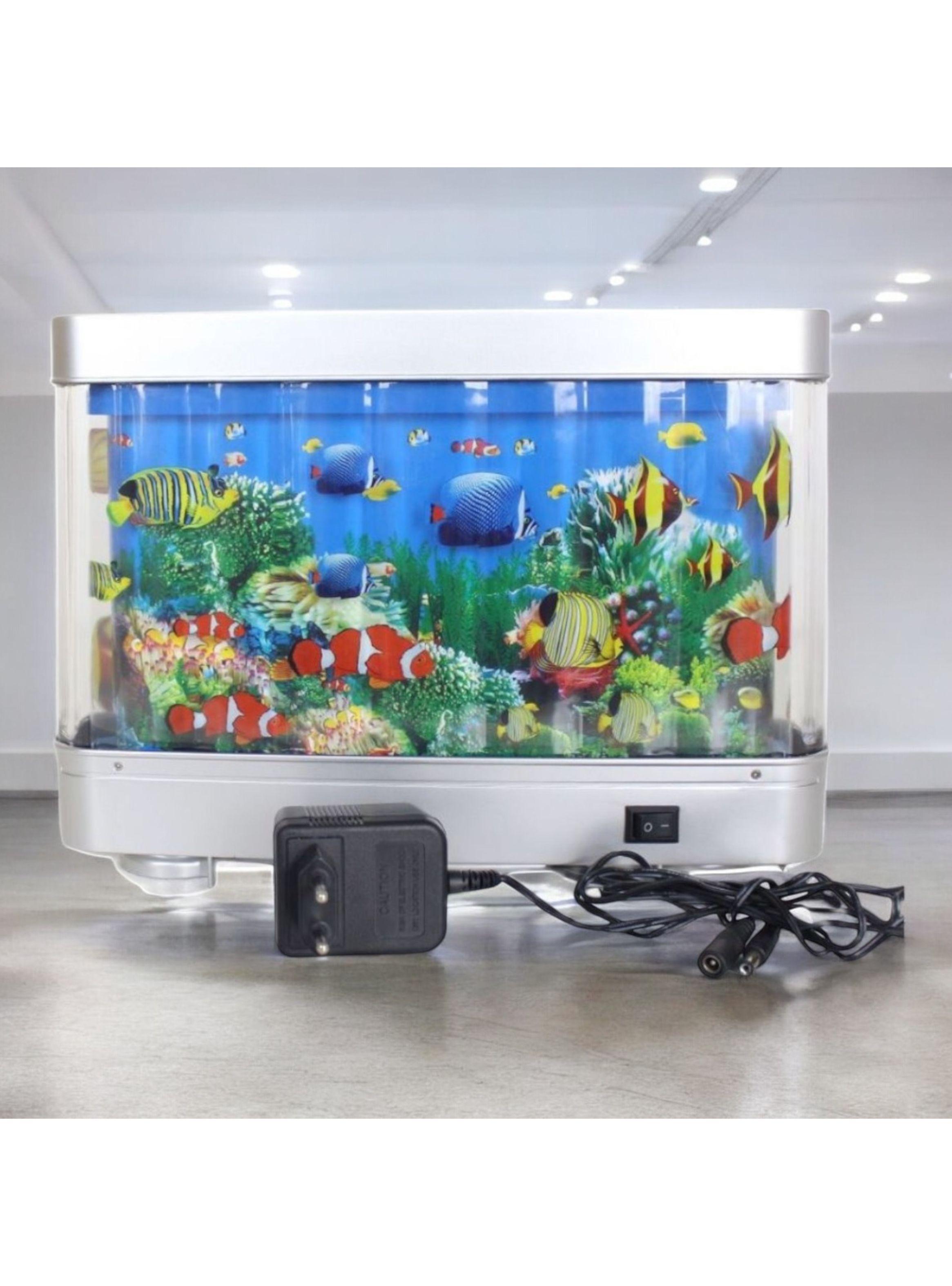 LAMPARA ACUARIO DECORATIVA 3D MOVIMIENTO MX16-4