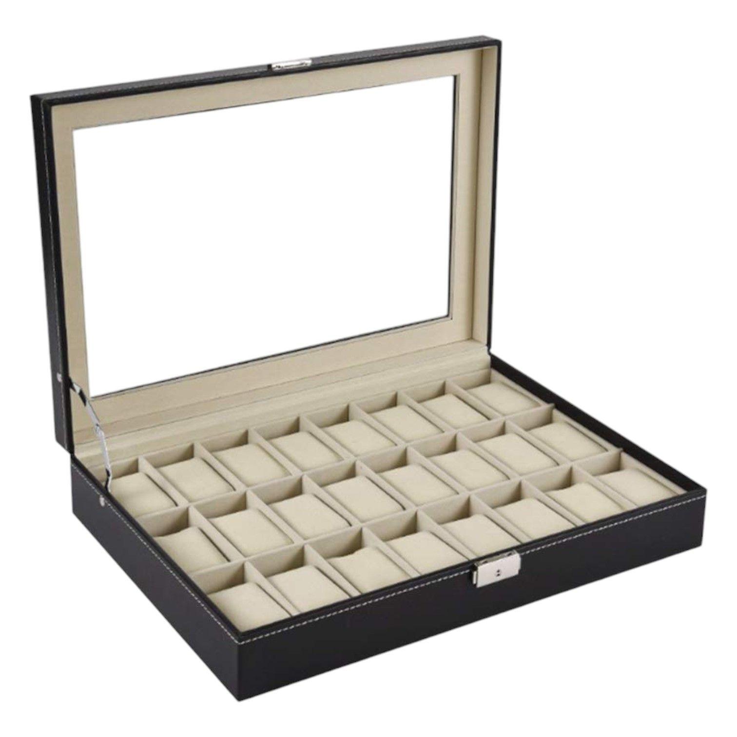 ORGANIZADOR 24 RELOJES SMARTWATCH JOYERÍA EXHIBIDOR NC52 	-7