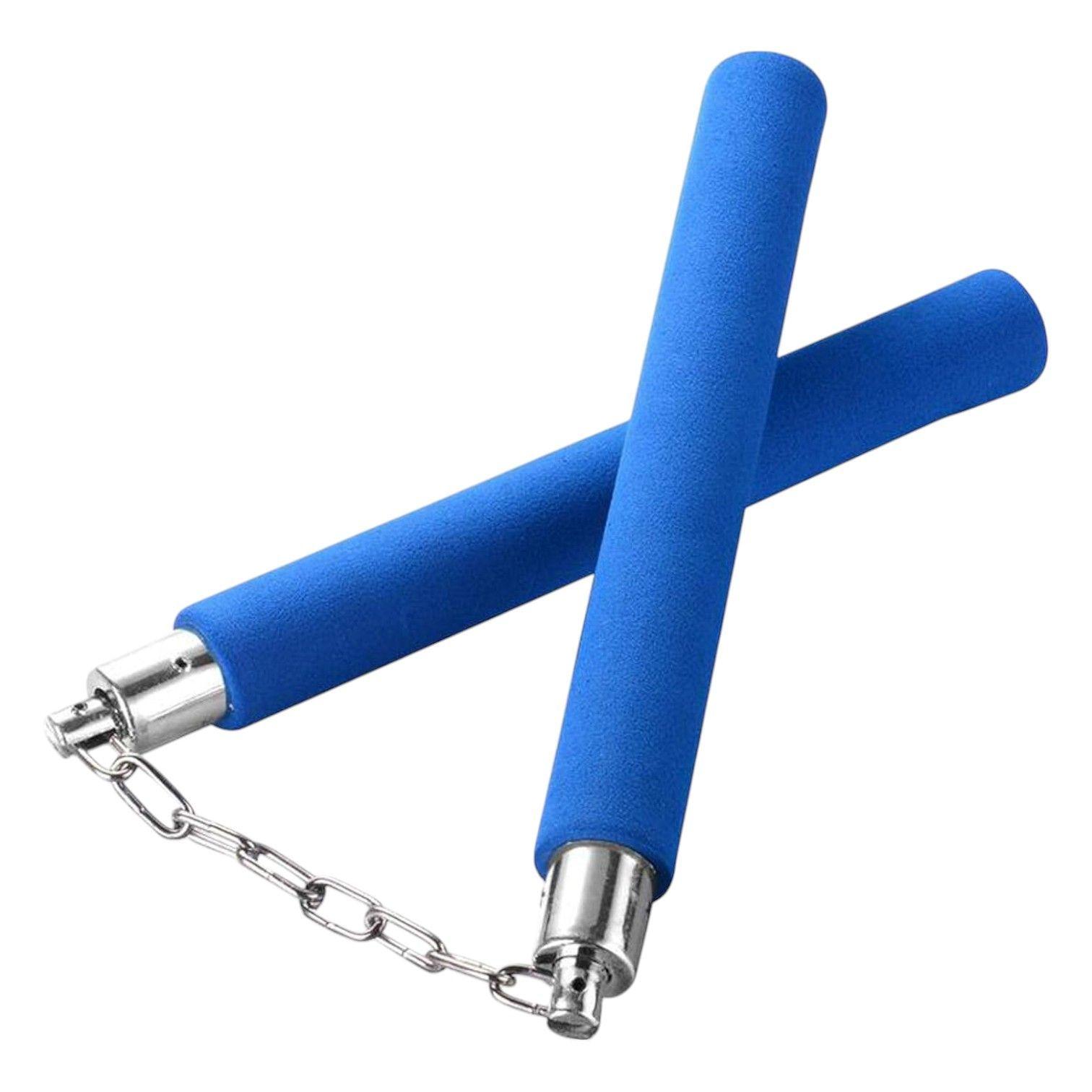 Nunchaku  entrenamiento Práctica Mango Esponja goma eva Ap75-2