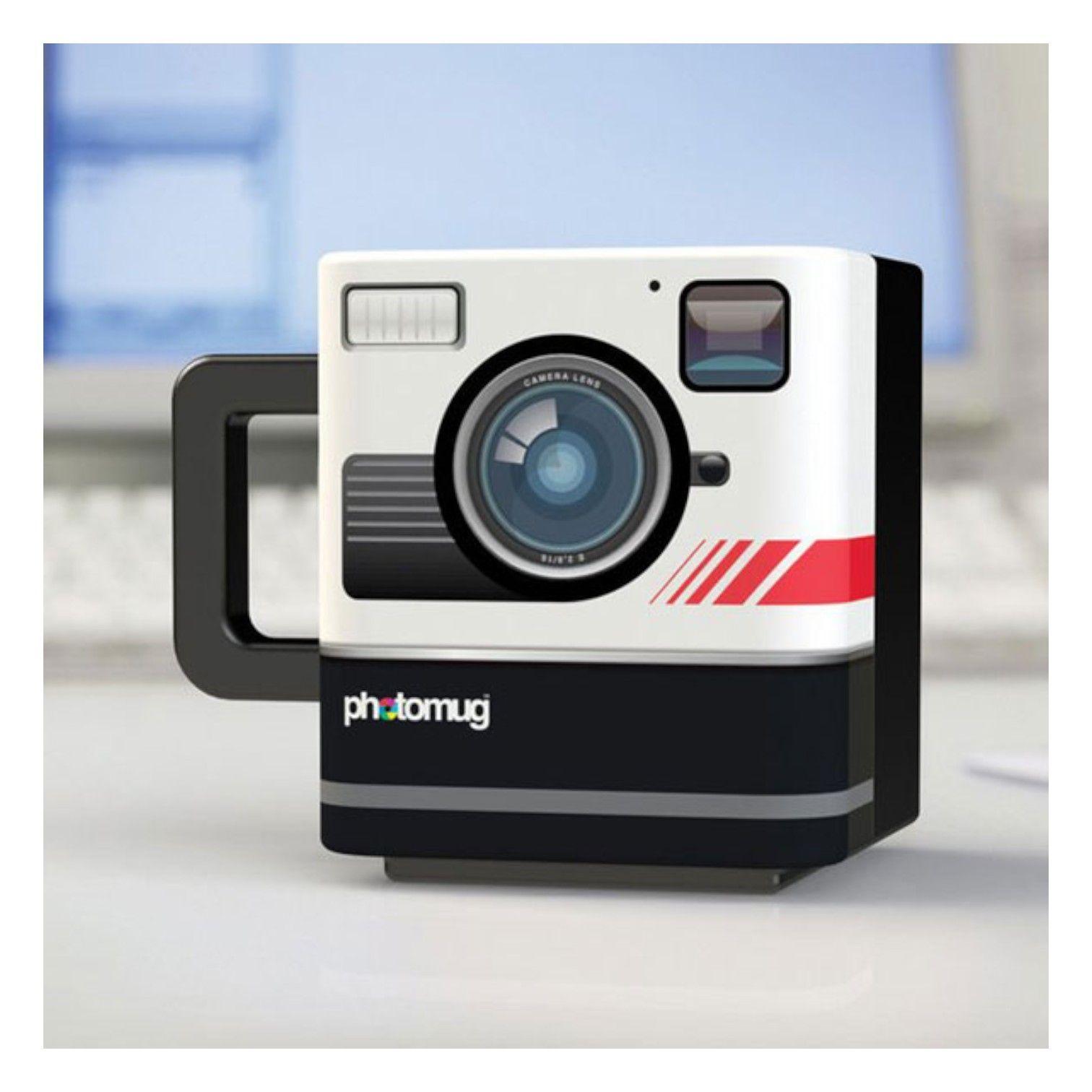 TAZON POLAROID CaMARA RETRO MUG instantanea NC24-2