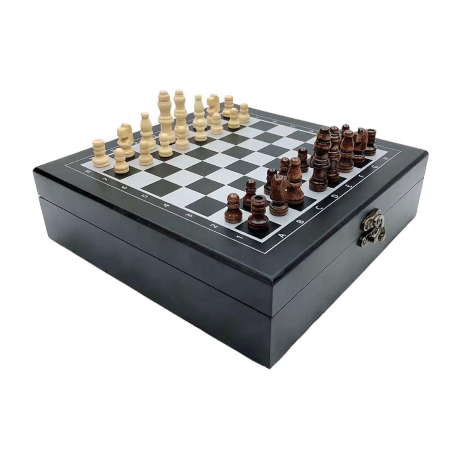 TABLERO AJEDREZ NAIPES DADOS DOMINO JUEGO NC33-2