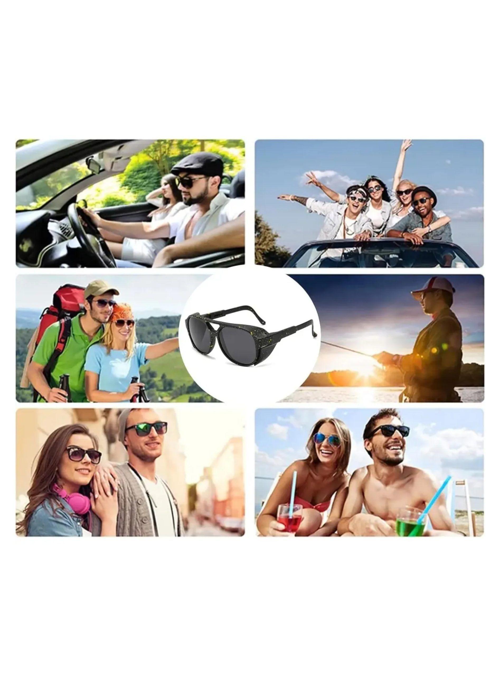 LENTES SOL PROTECTORAS MONTURA BEACHBAND Black UNISEX-4