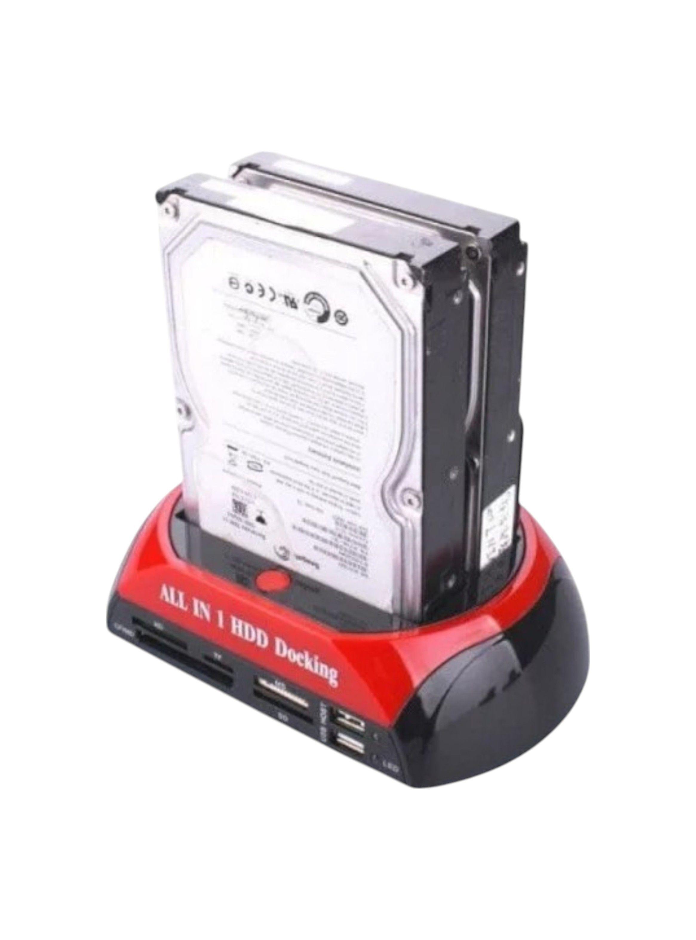 DUPLICADOR DISCO DURO BASE DOCKING 2.5-3.5 SATA USB 3.0 NC90-4