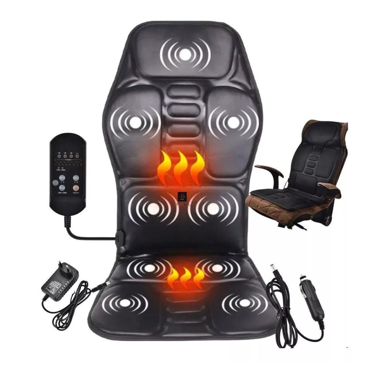 Asiento Calefaccion Cojín Masajeador Silla Con Control Na60-1