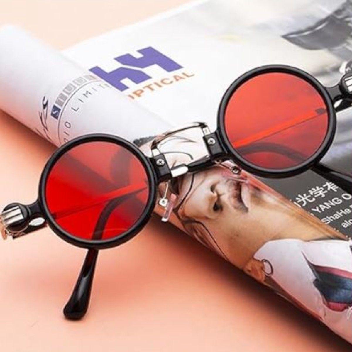 Lentes Retro unisex Mind Nano xx Rojo Nb92-1
