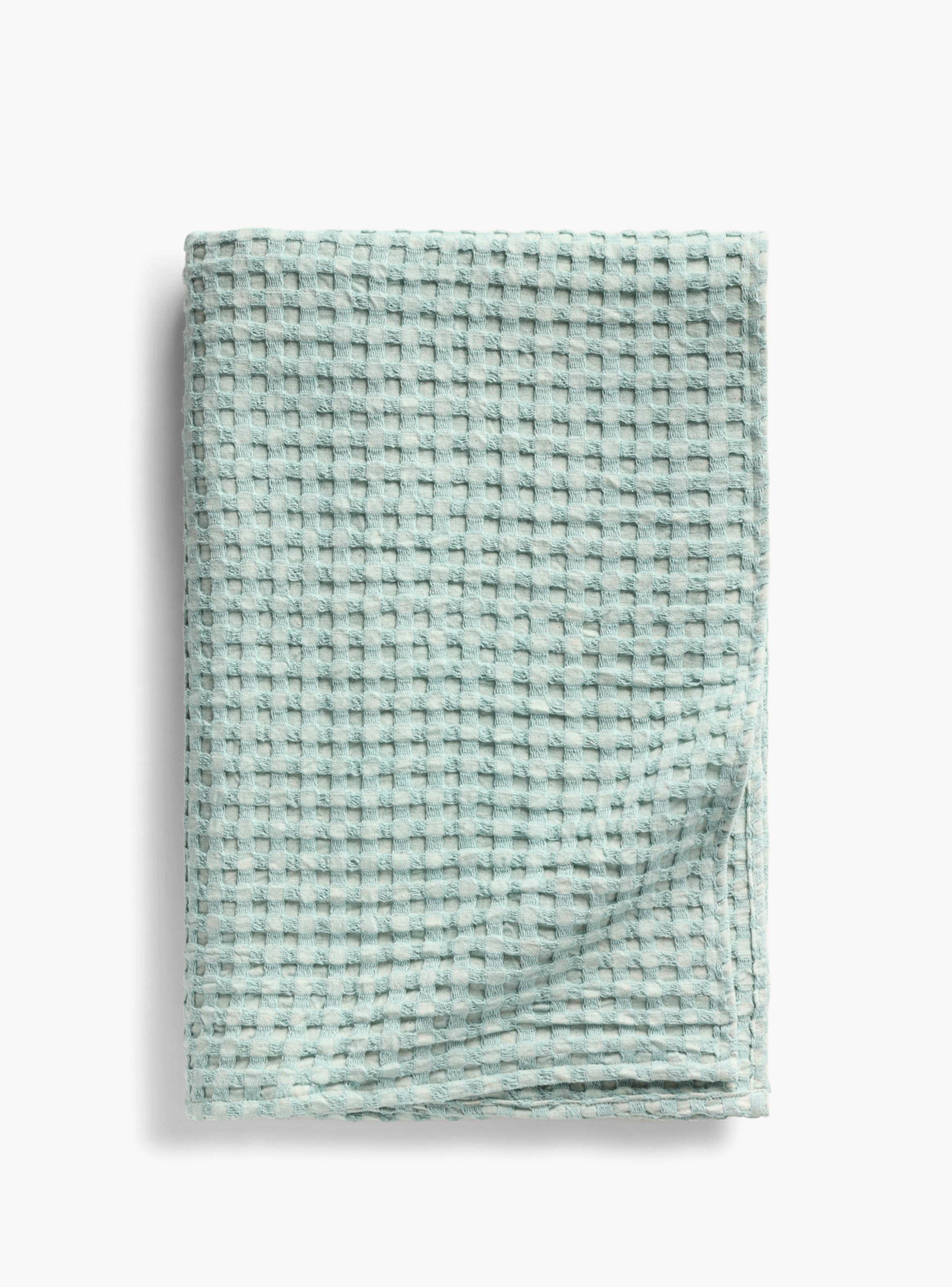 Cubrecama Ola 240x260 Menta (Cama 2 Plazas o Queen)-0