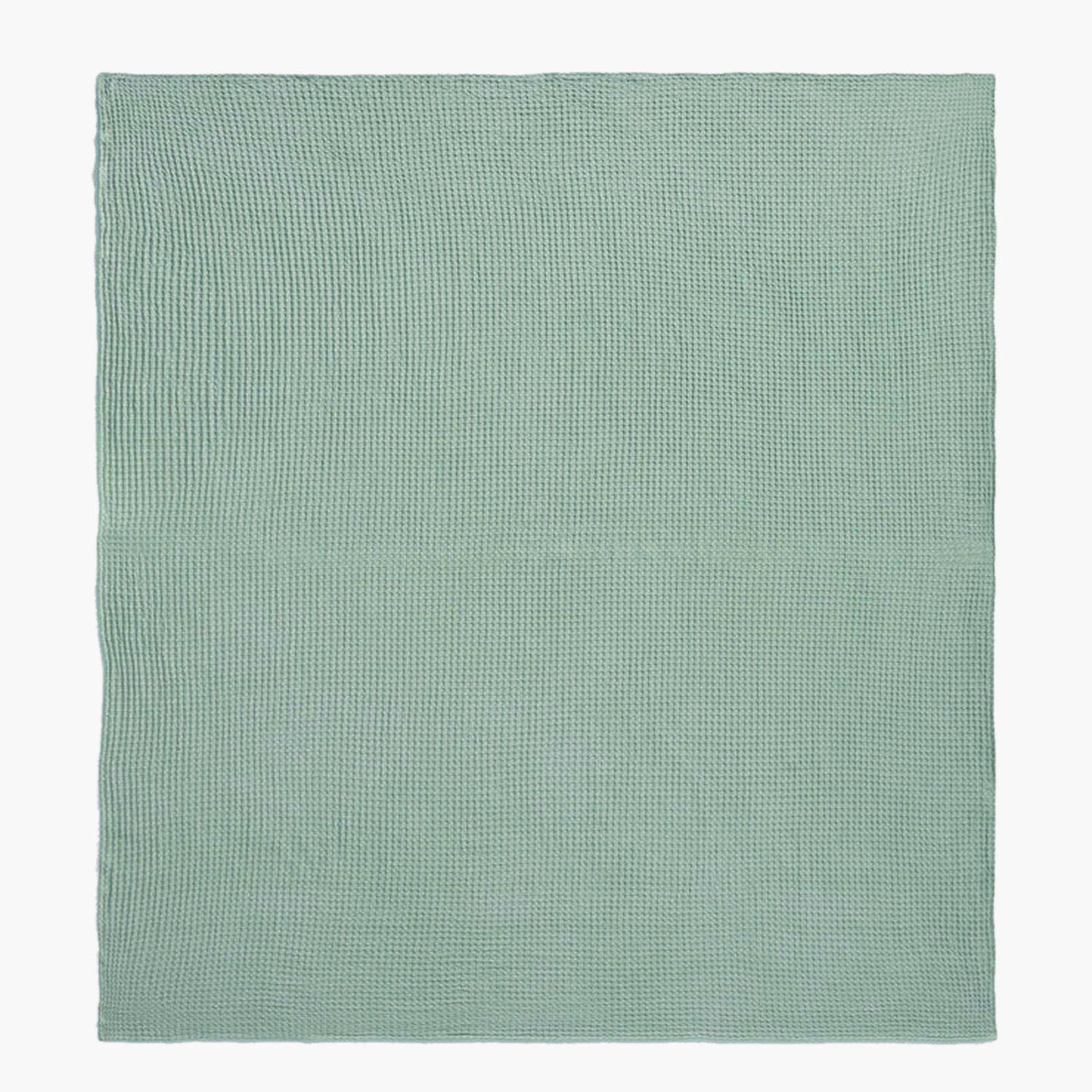 Cubrecama Ola 240x260 Menta (Cama 2 Plazas o Queen)-3