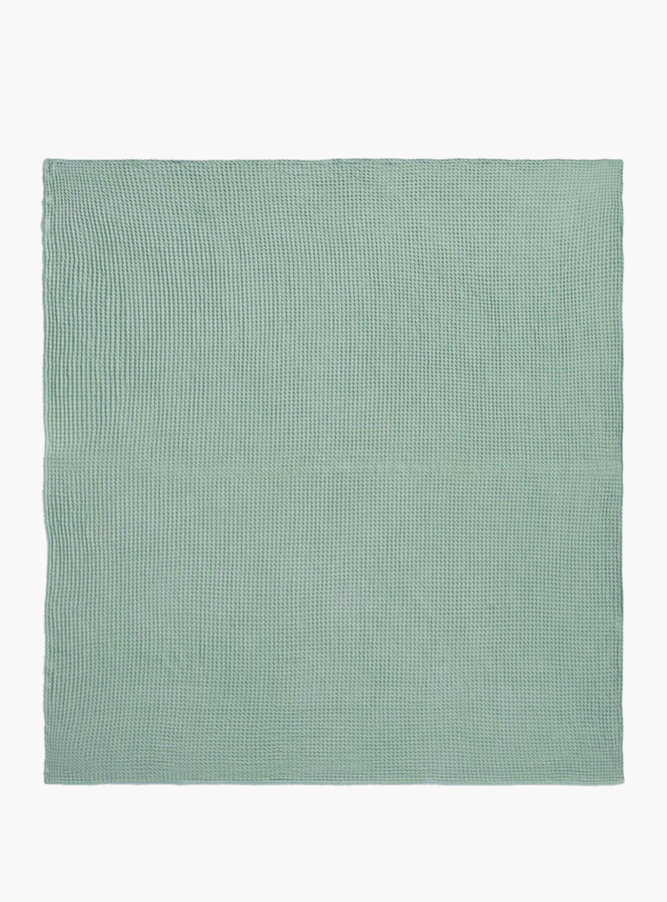 Cubrecama Ola 240x260 Menta (Cama 2 Plazas o Queen)-4