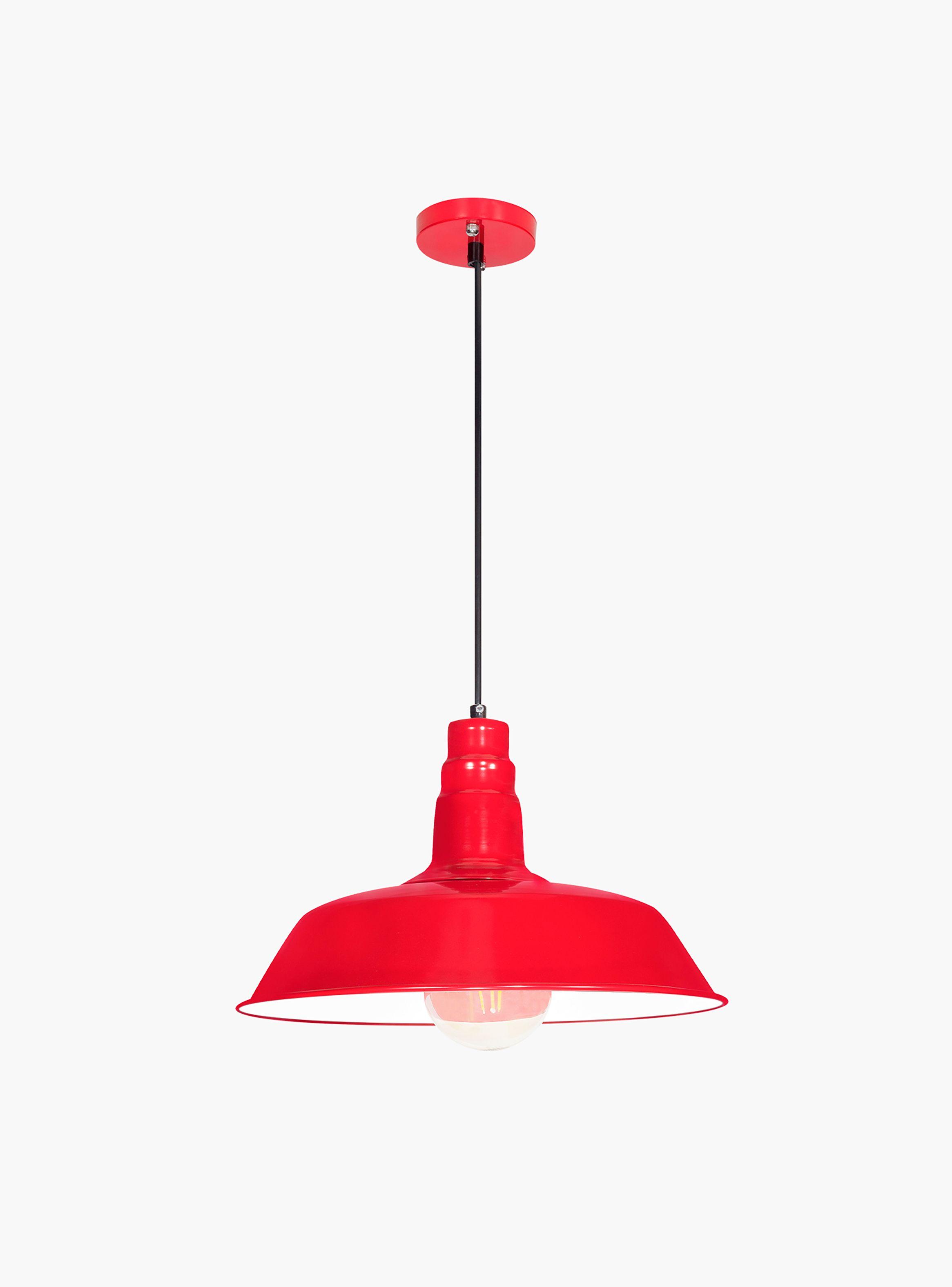 Lámpara de Colgar ISI Rojo-2