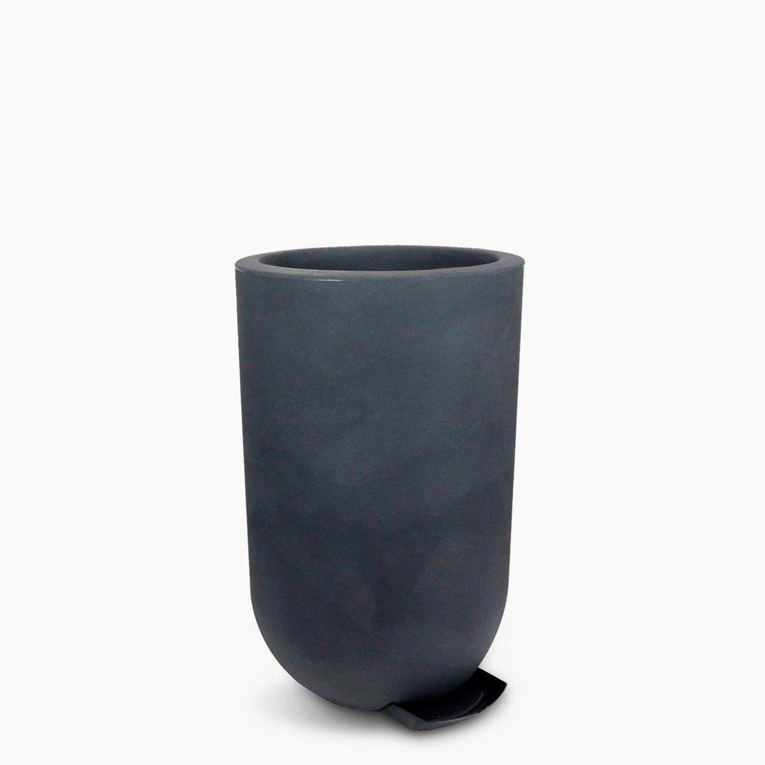 Macetero Lauca 63 Gris Oscuro-1