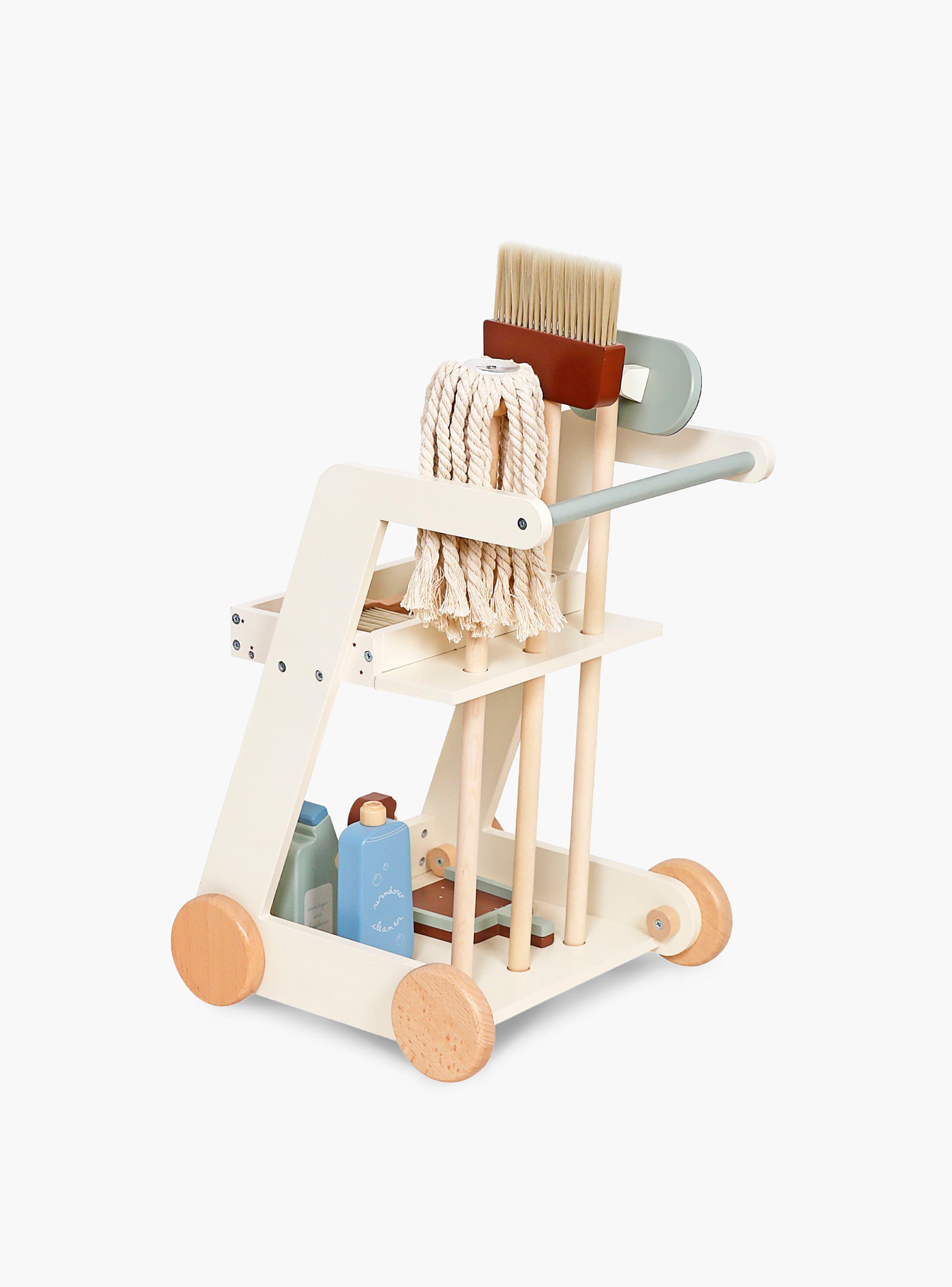 Set de Limpieza Infantil de Madera Multicolor-2