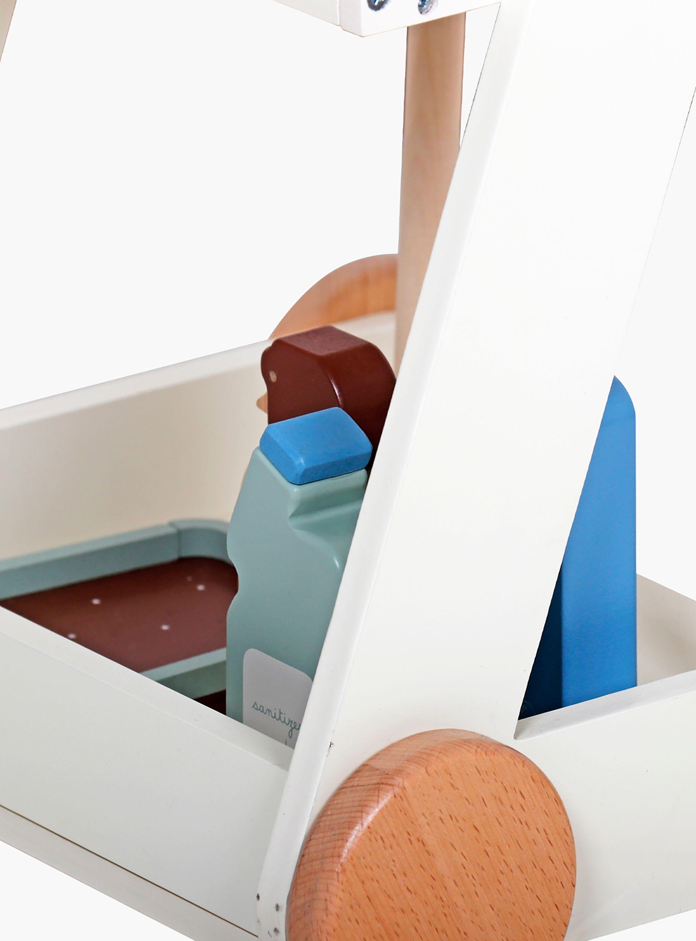 Set de Limpieza Infantil de Madera Multicolor-4