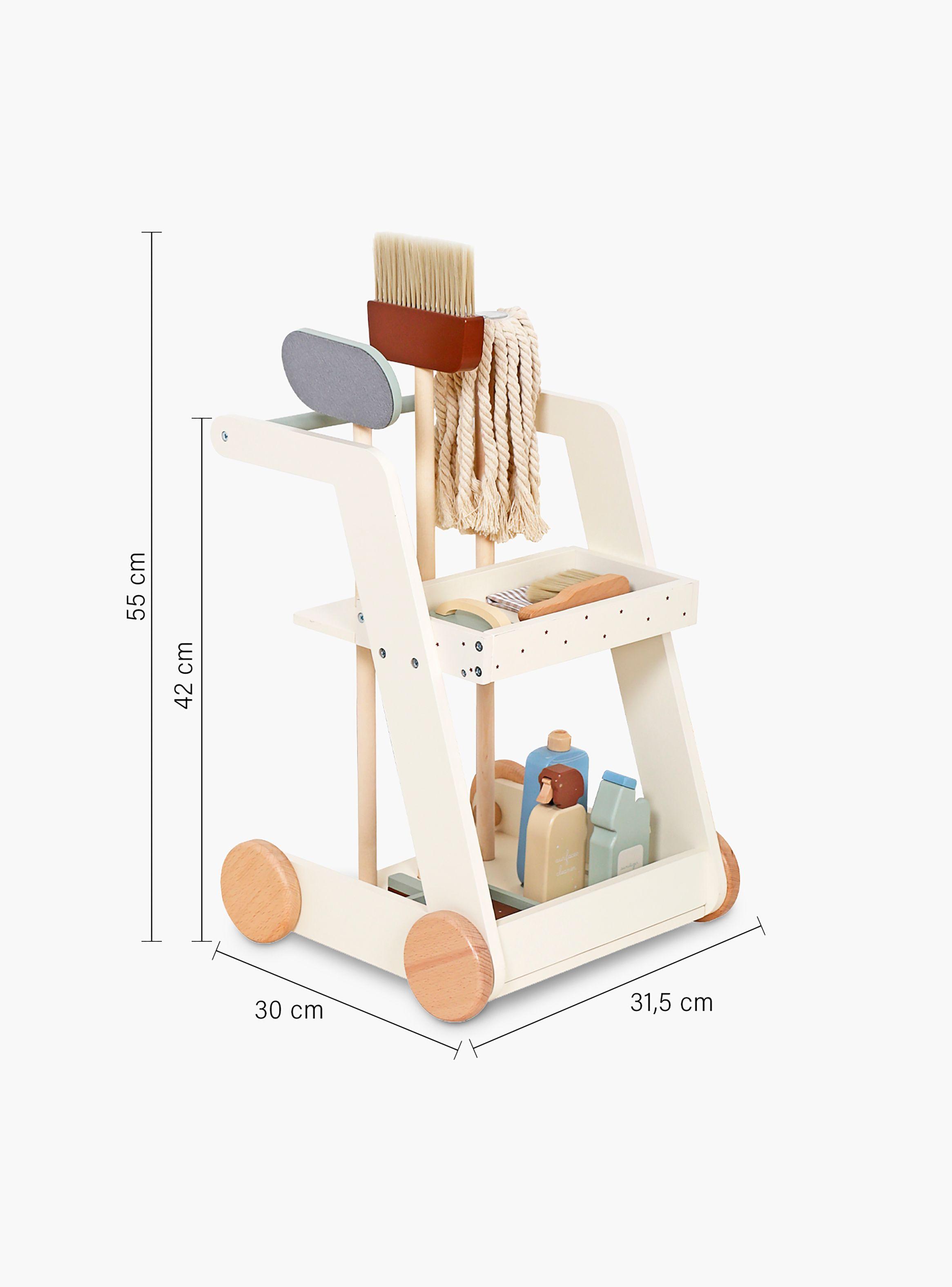Set de Limpieza Infantil de Madera Multicolor-5