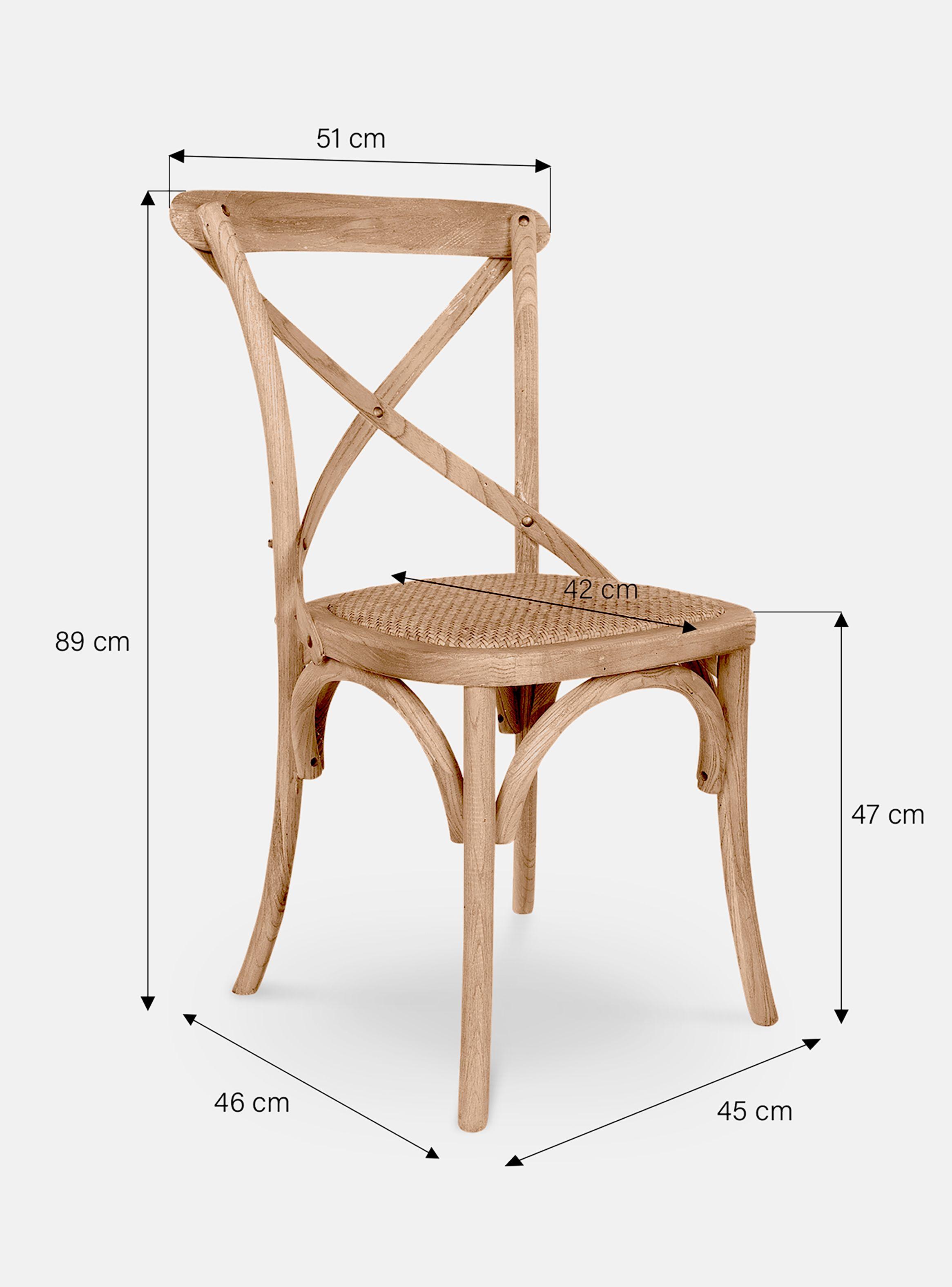 Silla Madera Tradition Rattan Olmo natural-5
