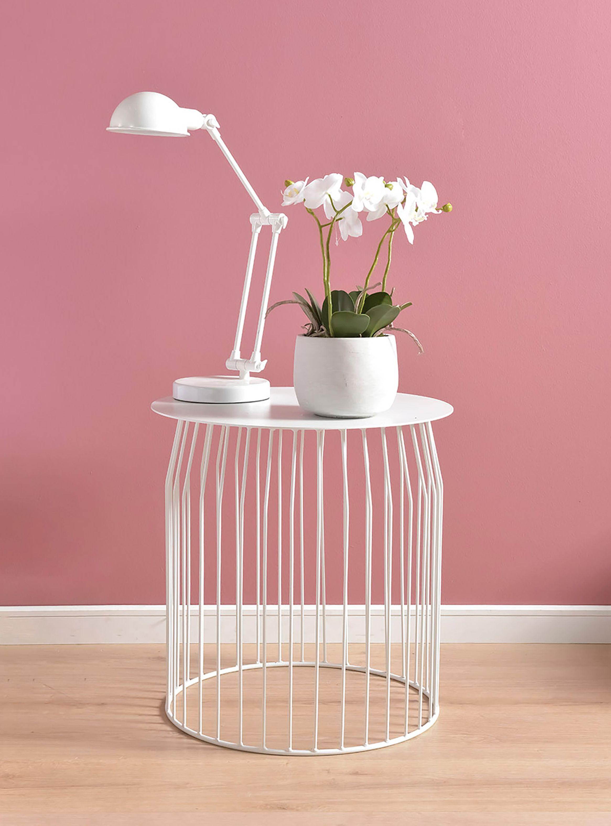 Mesa Lateral Wire DIAM 48 Blanco-1