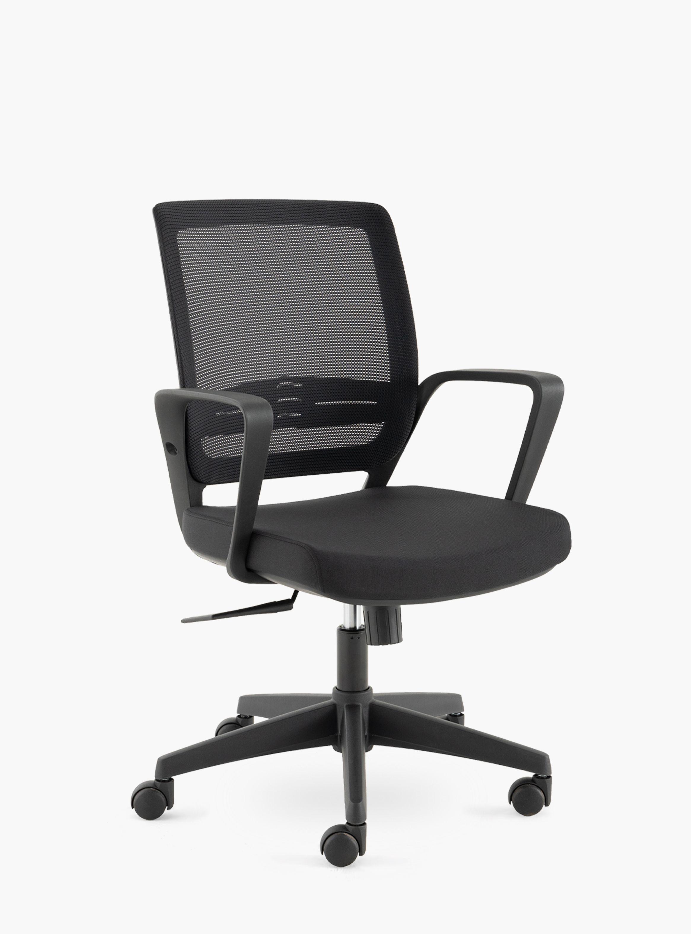 Silla Oficina Job Base Nylon Negro-3