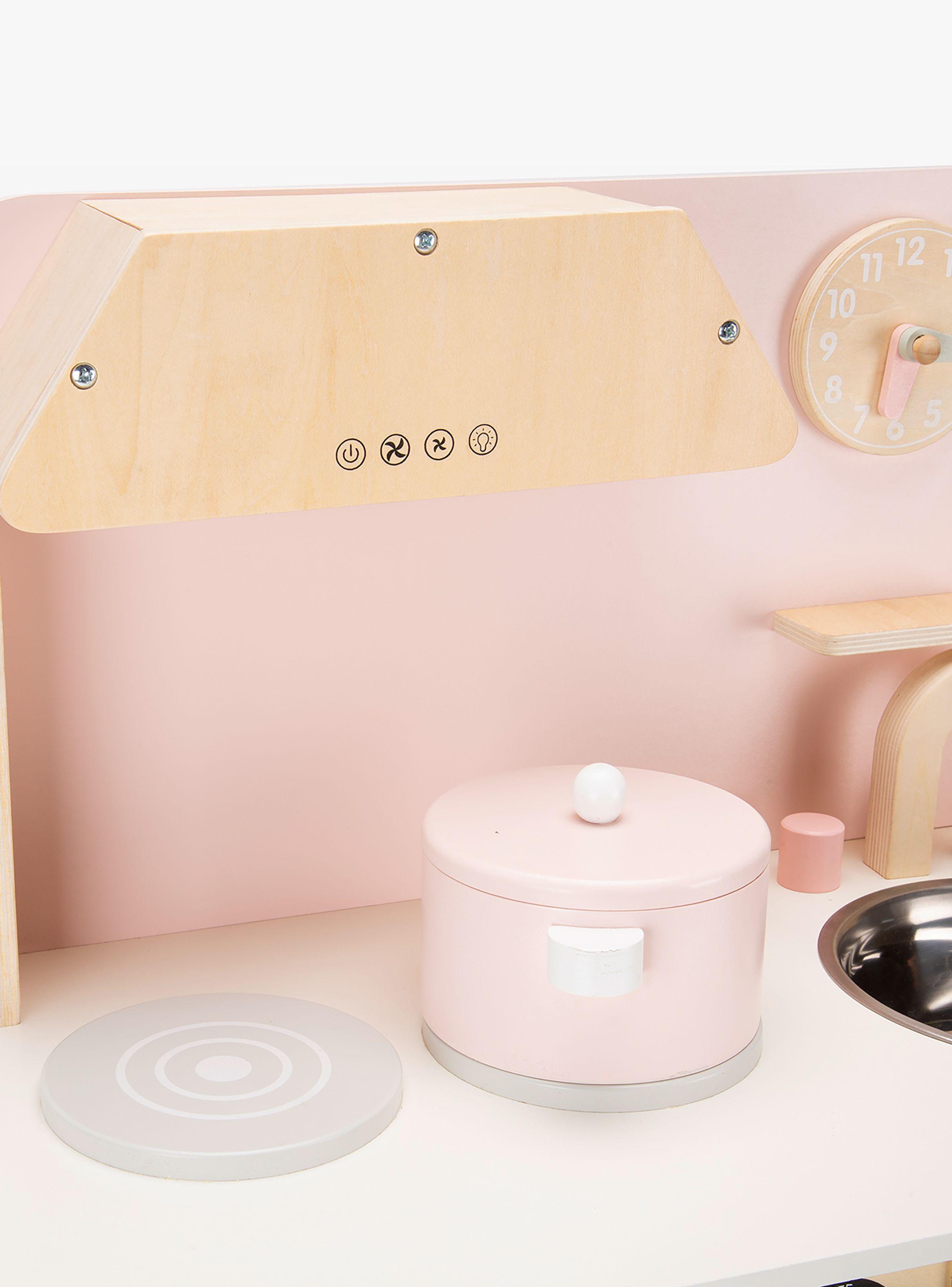 Cocina Infantil de Madera Maia Rosado-2