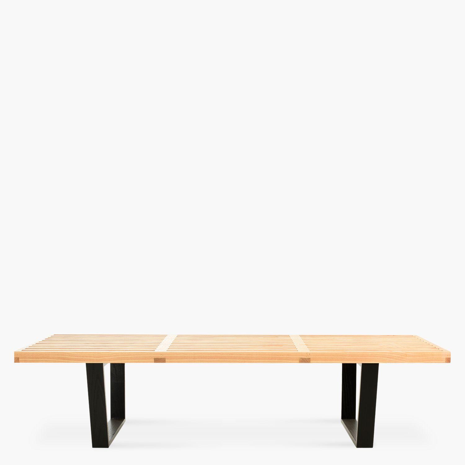 Banqueta de Madera Nelson (Réplica)-4