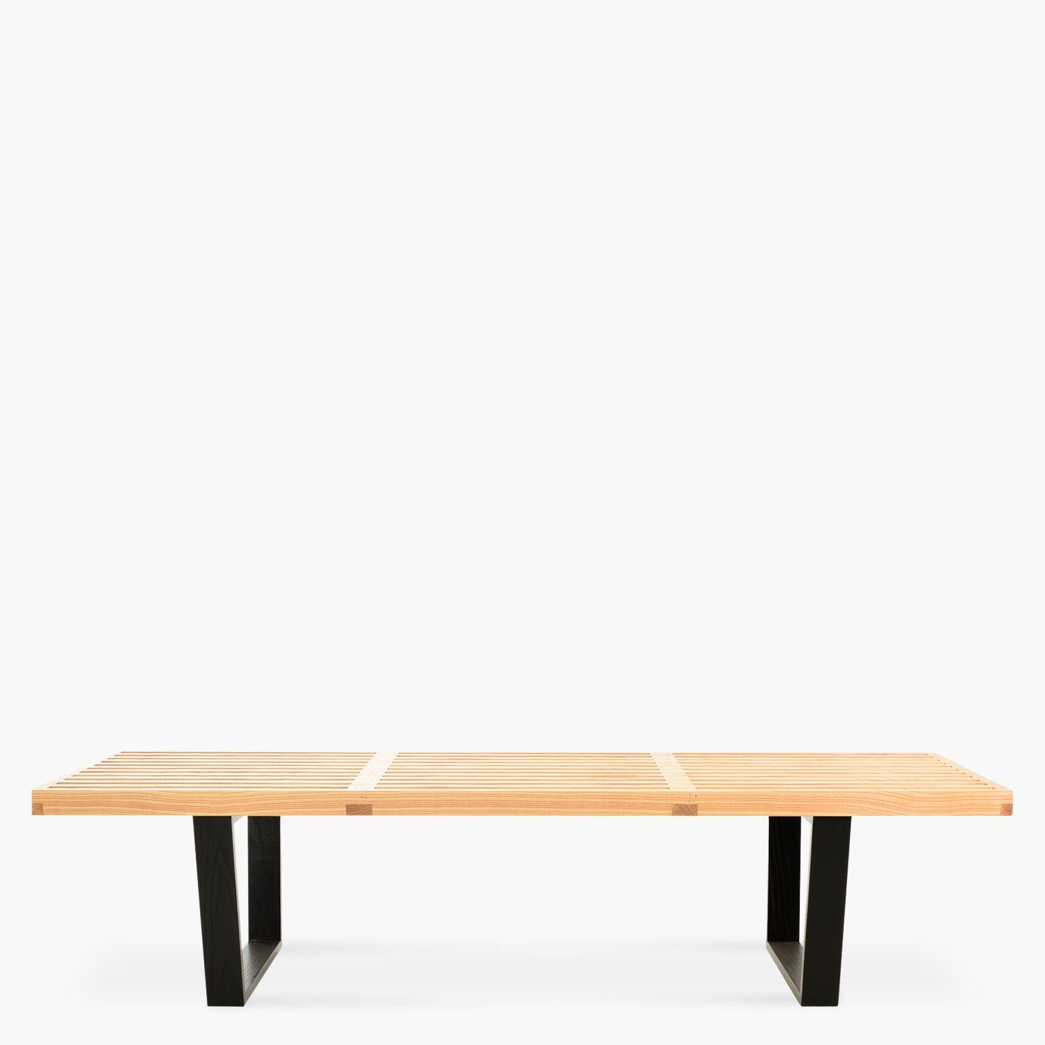 Banqueta de Madera Nelson (Réplica)-4