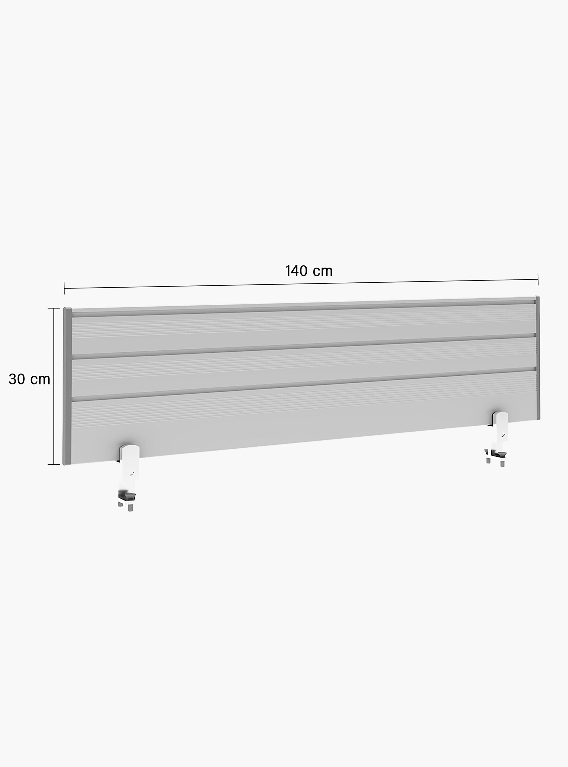 Separador Aluminio para escritorio NEO de 160-2