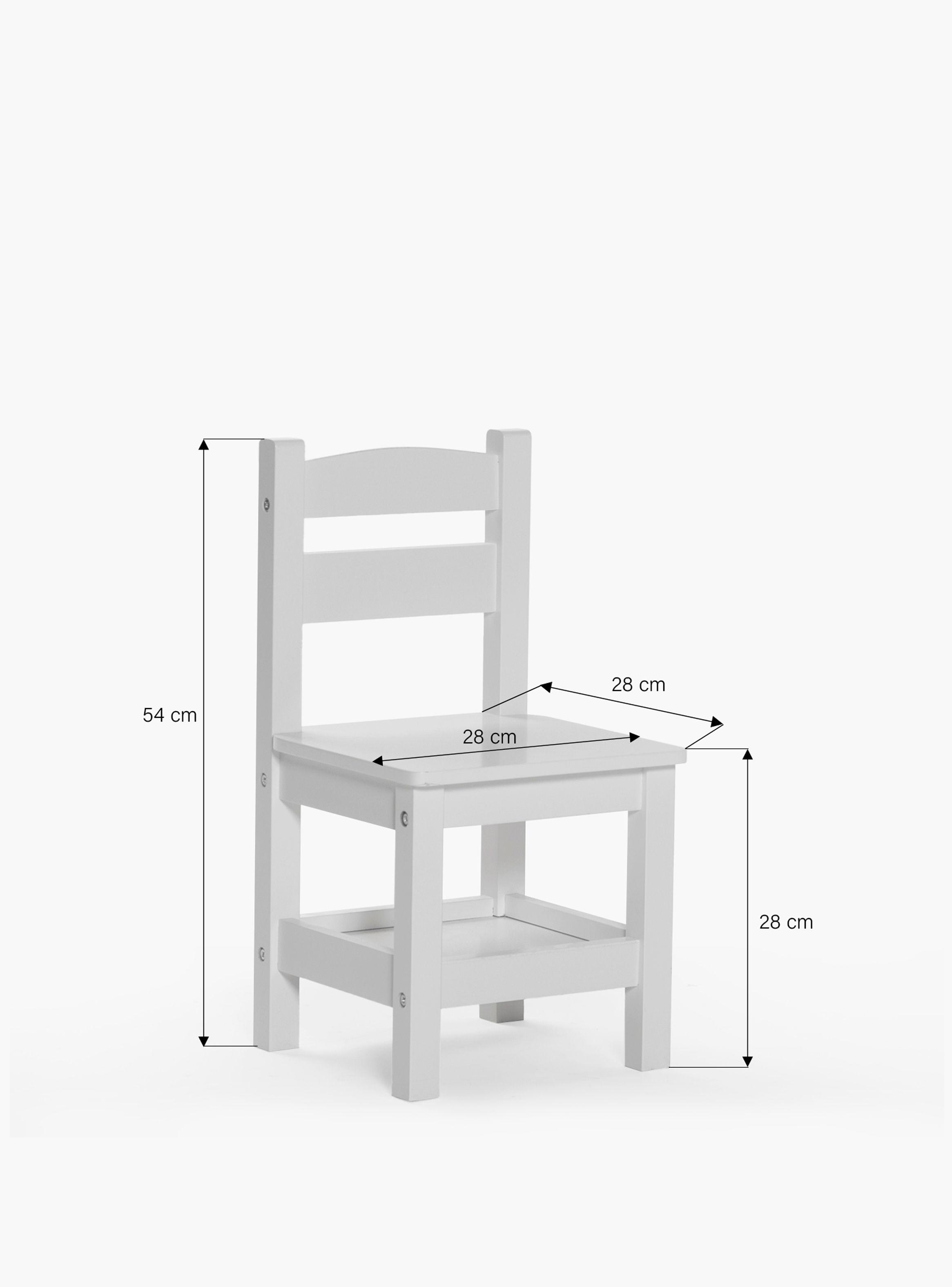 Pack Kids 2 Sillas Olivia Blanco-5