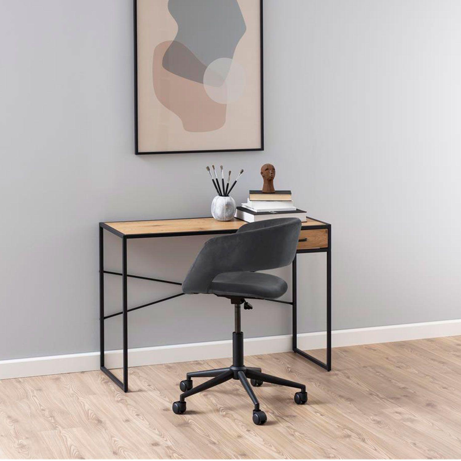 Silla de escritorio Grace Gris-1