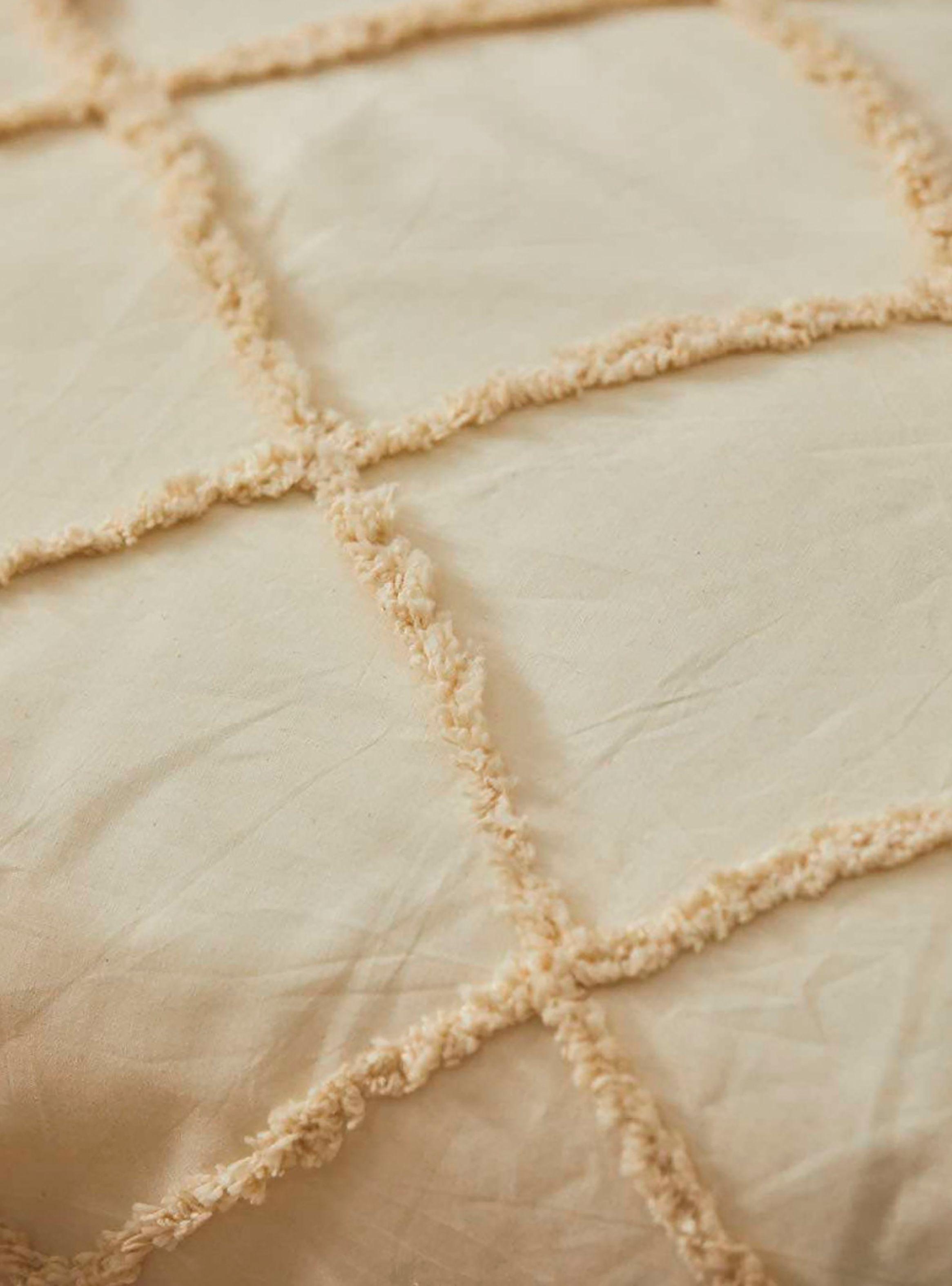 Cubrecama Royal2 240x260 Crudo (cama 2 plazas o Queen)-2