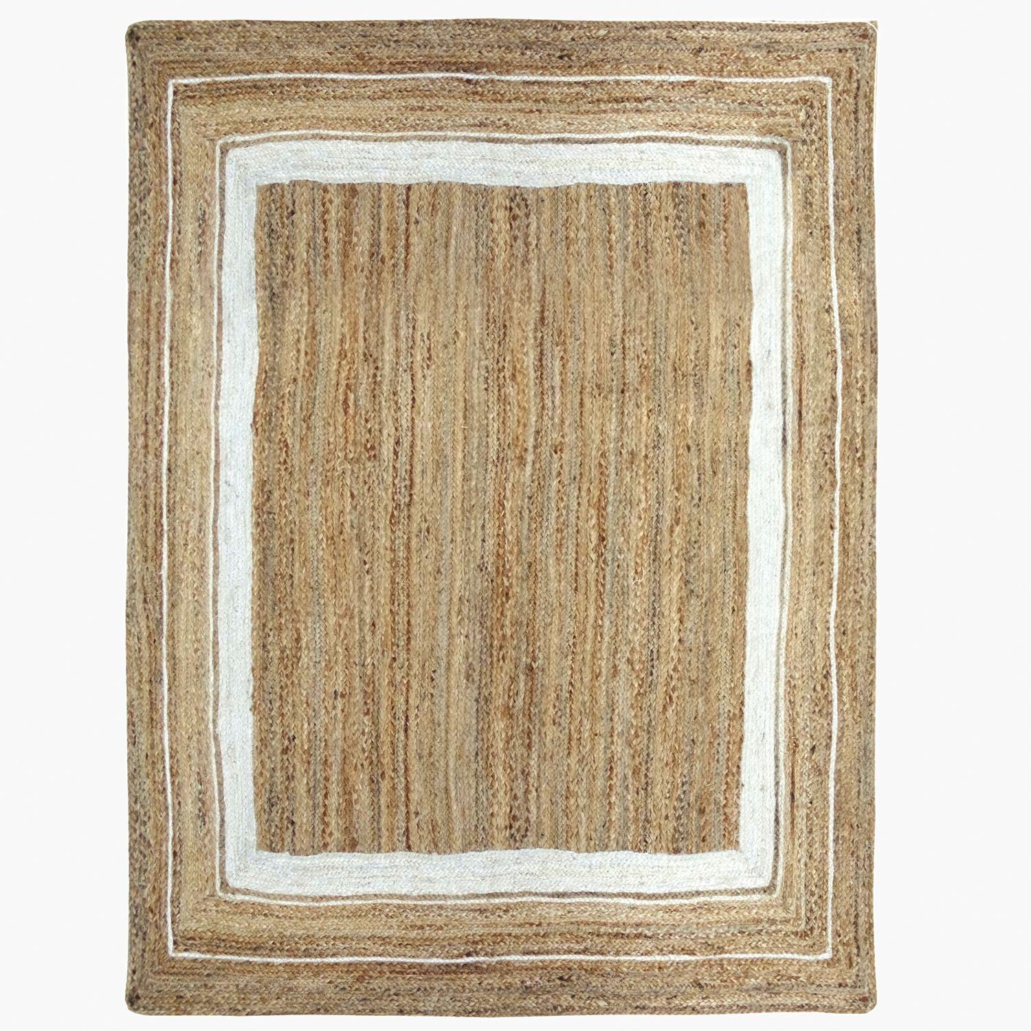 Alfombra Yute Kundara 170x240 Blanco-0