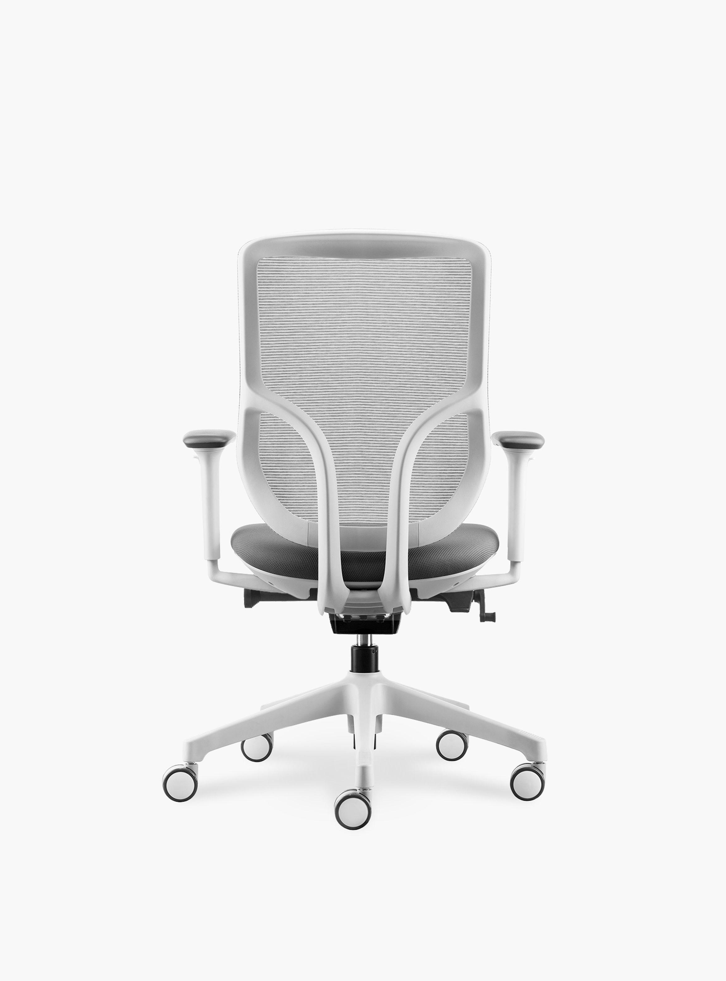 Silla oficina Chic Gris Claro-3