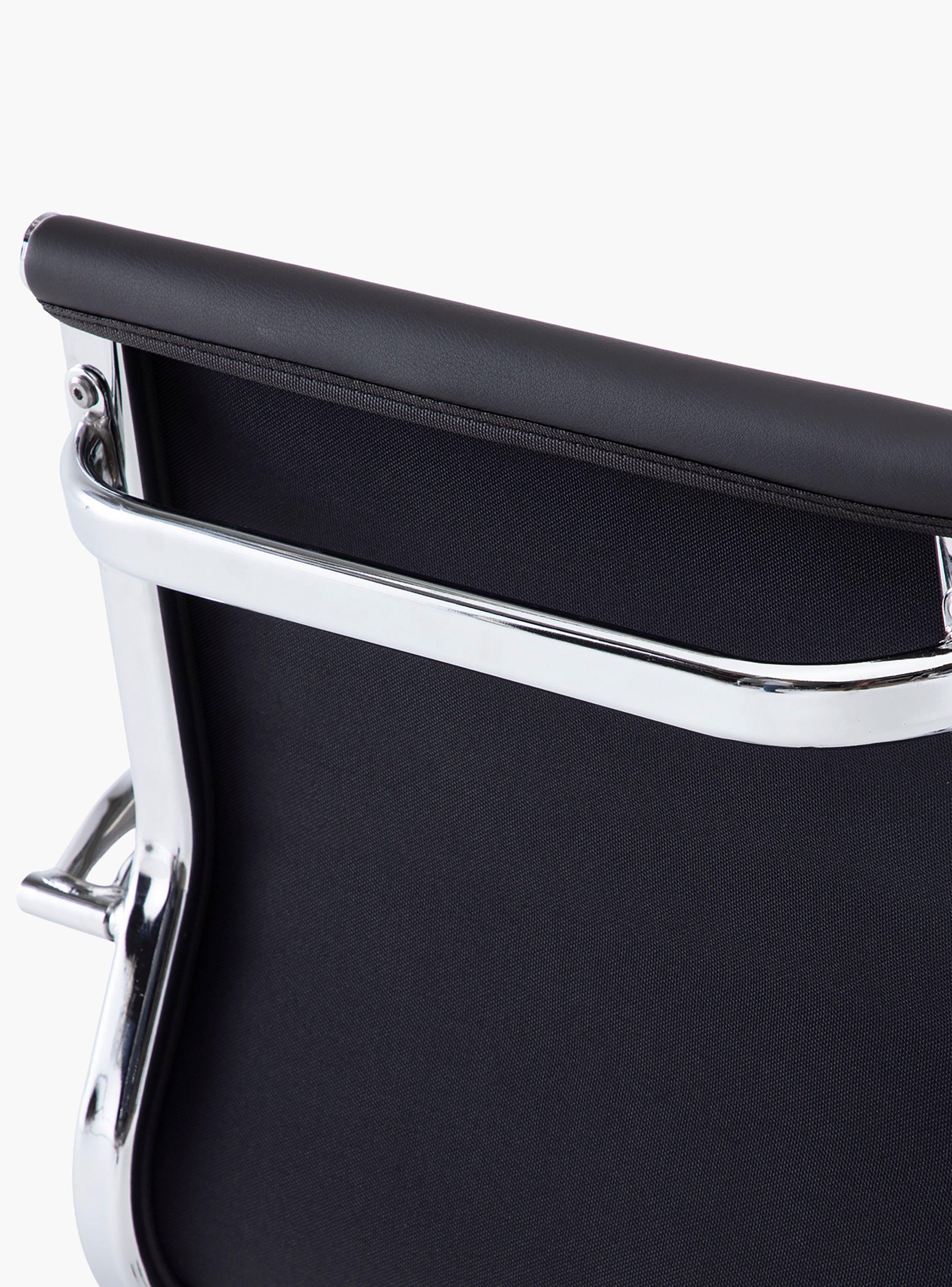 Silla oficina Bishop Media Negro-4