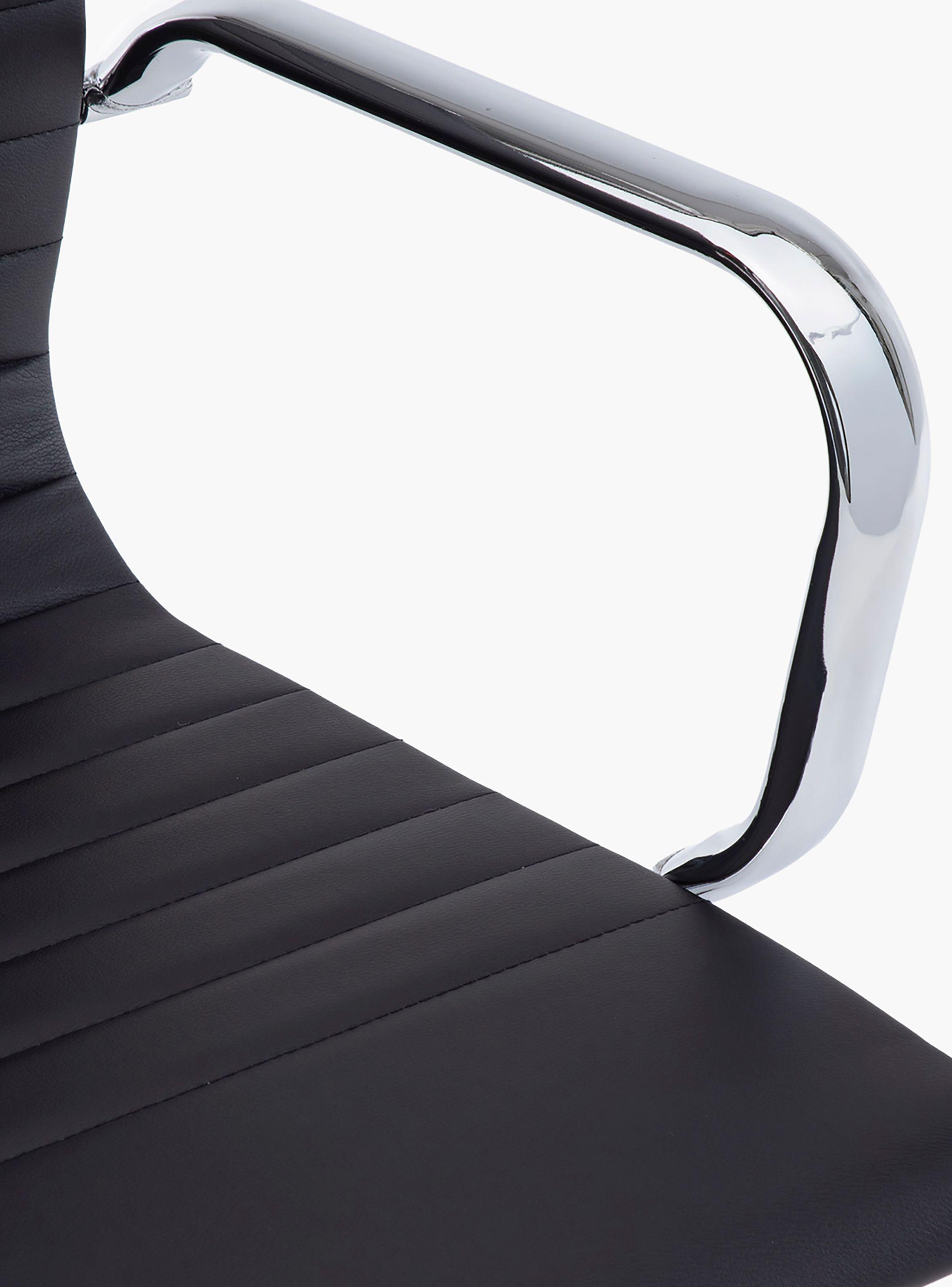 Silla oficina Bishop Media Negro-8