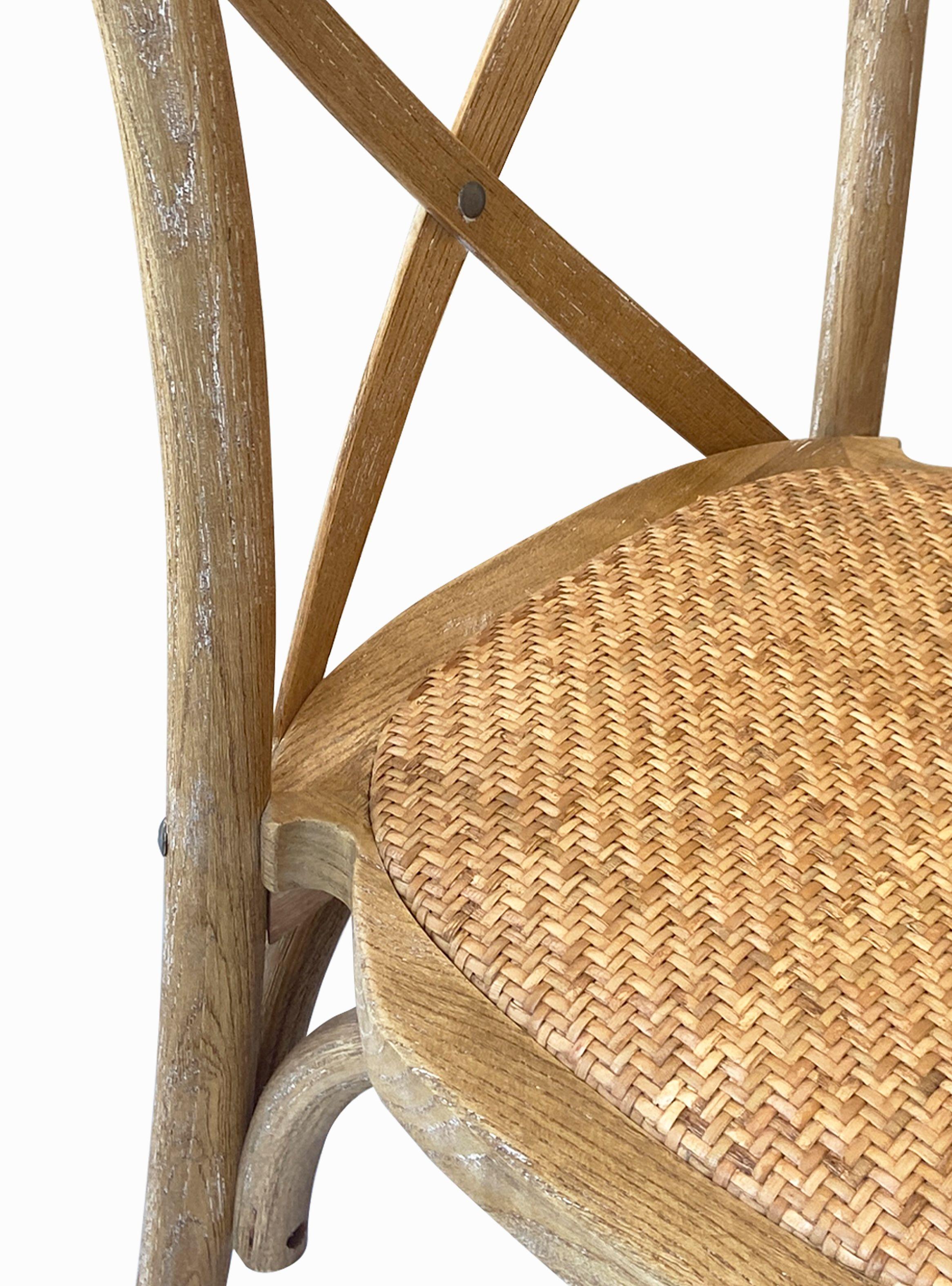 Silla Madera Tradition Rattan Olmo Natural Apilable-4