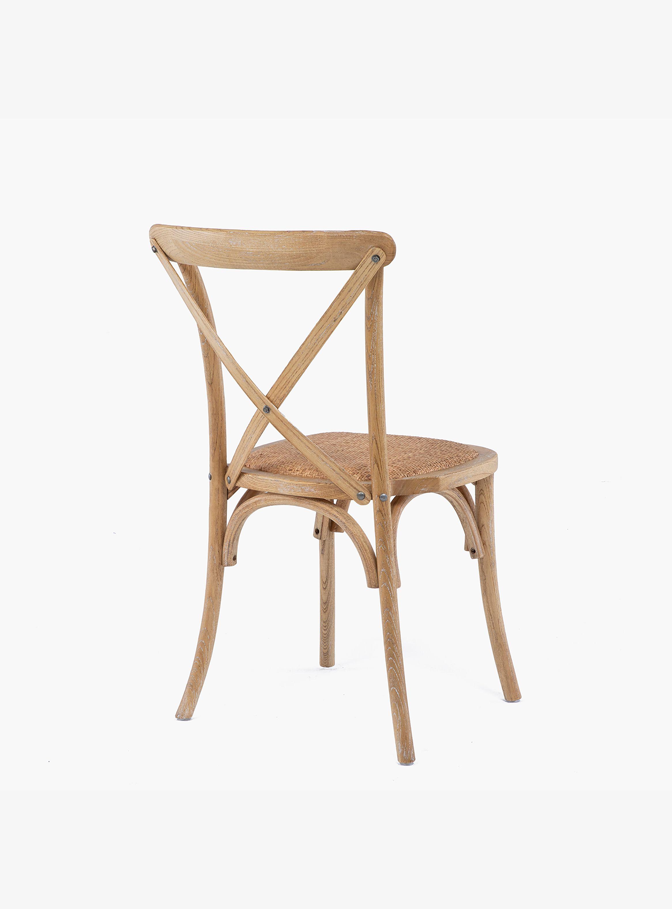 Silla Madera Tradition Rattan Olmo Natural Apilable-4