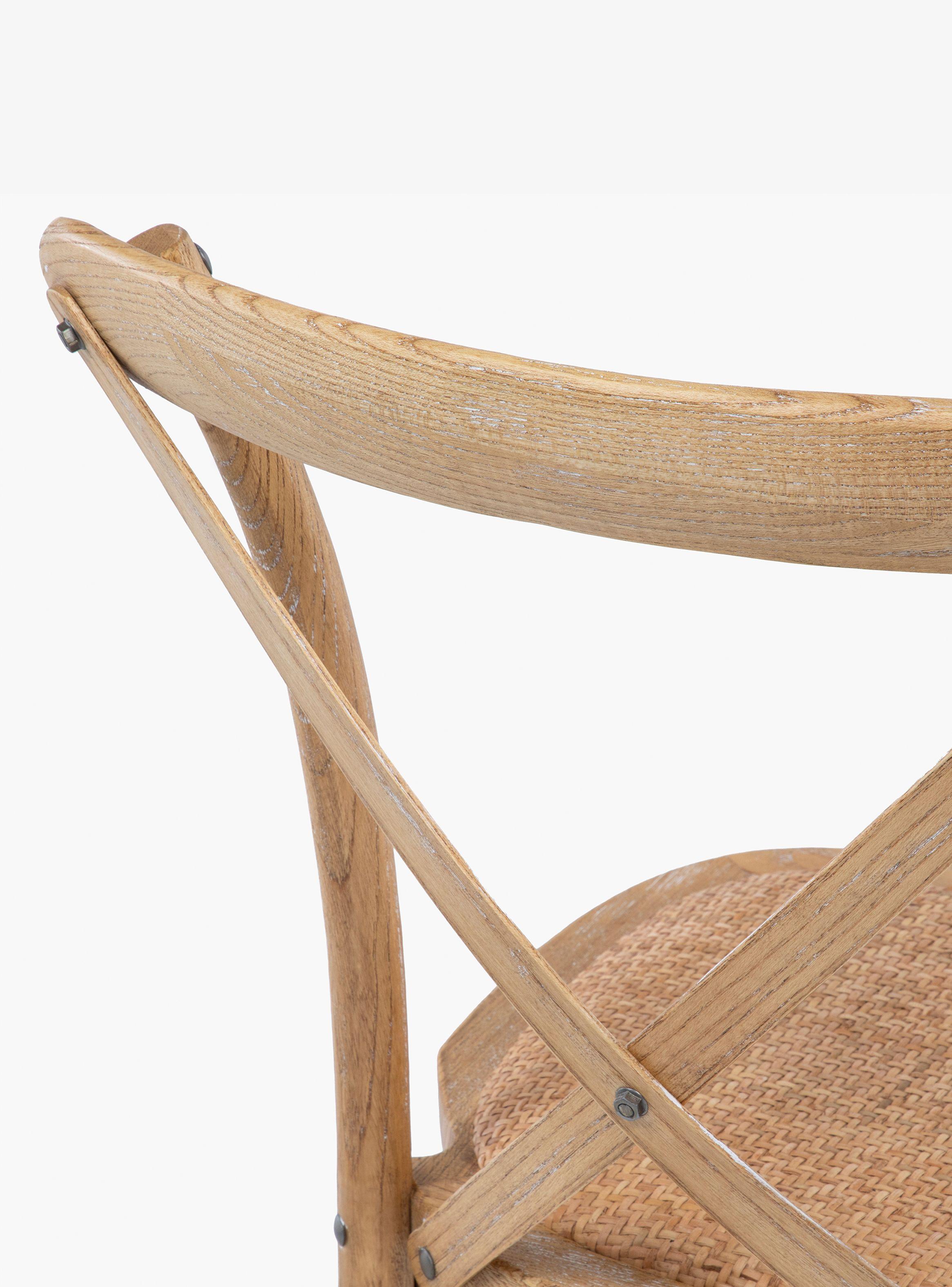 Silla Madera Tradition Rattan Olmo Natural Apilable-6