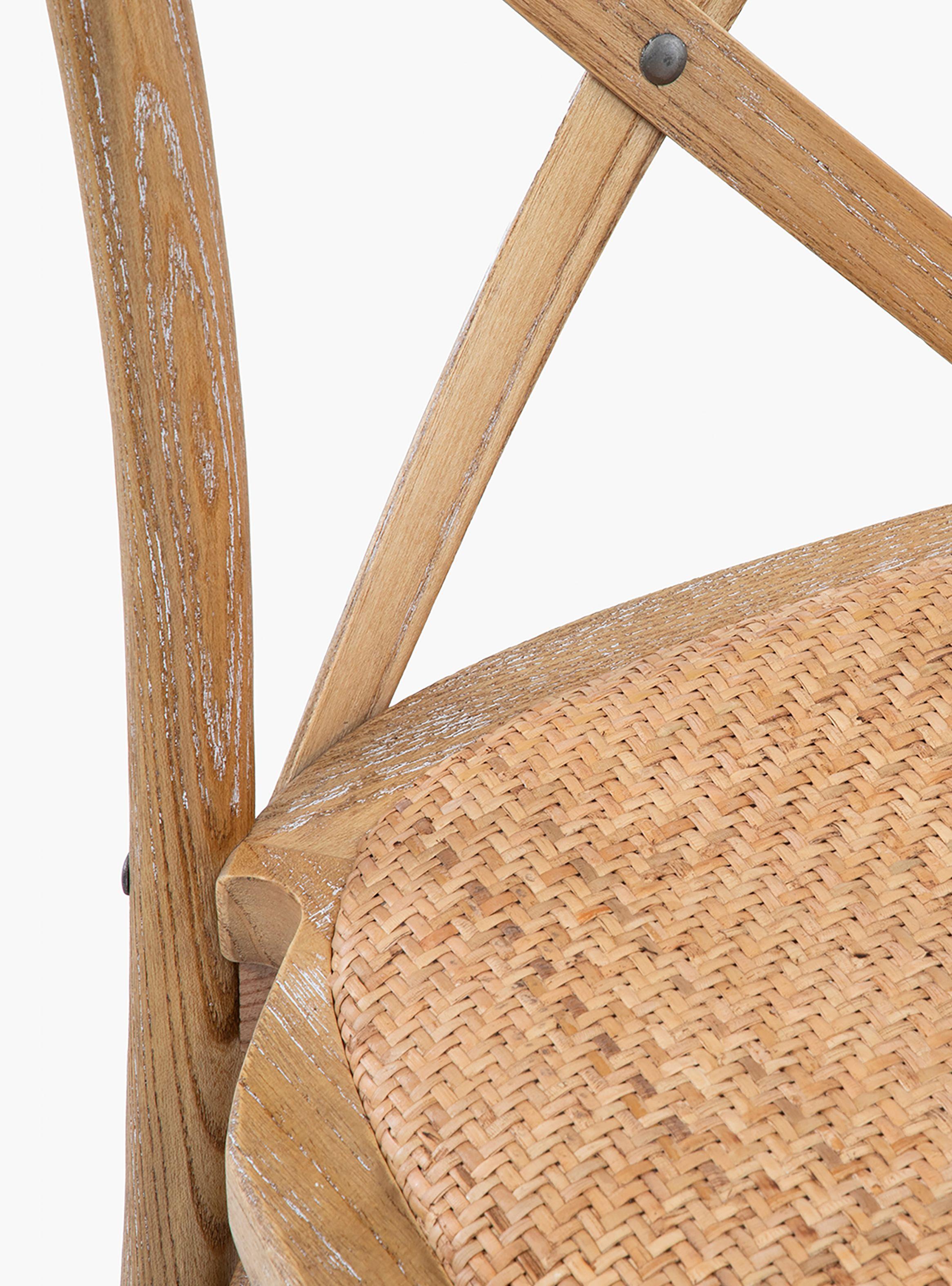 Silla Madera Tradition Rattan Olmo Natural Apilable-8