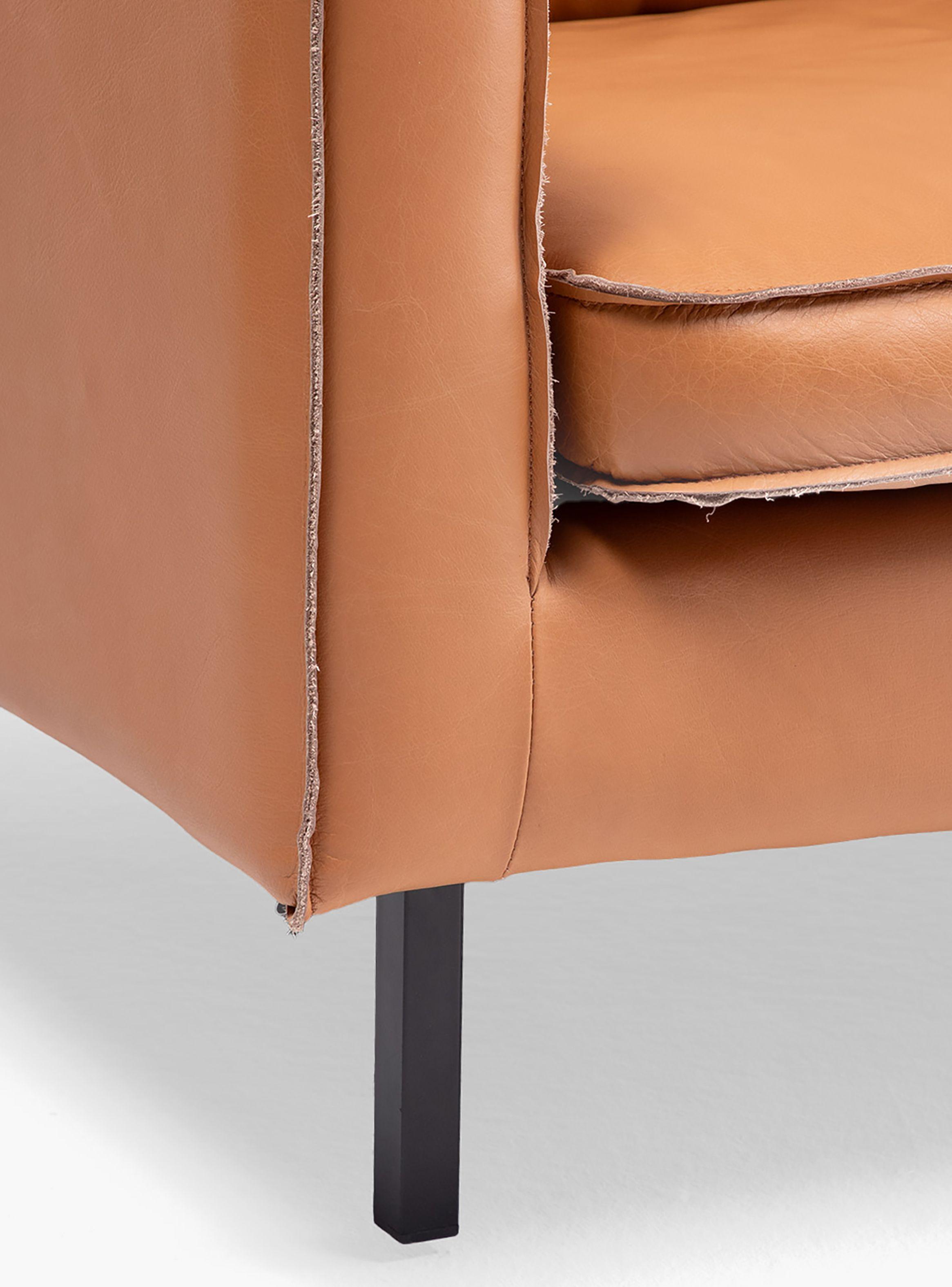 Sofa 3C Sinatra Cuero Cognac-4