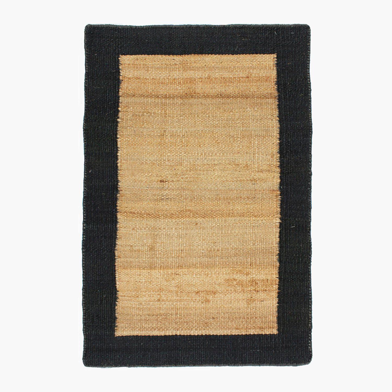 Alfombra Yute Nubia 170x240 Negro-2
