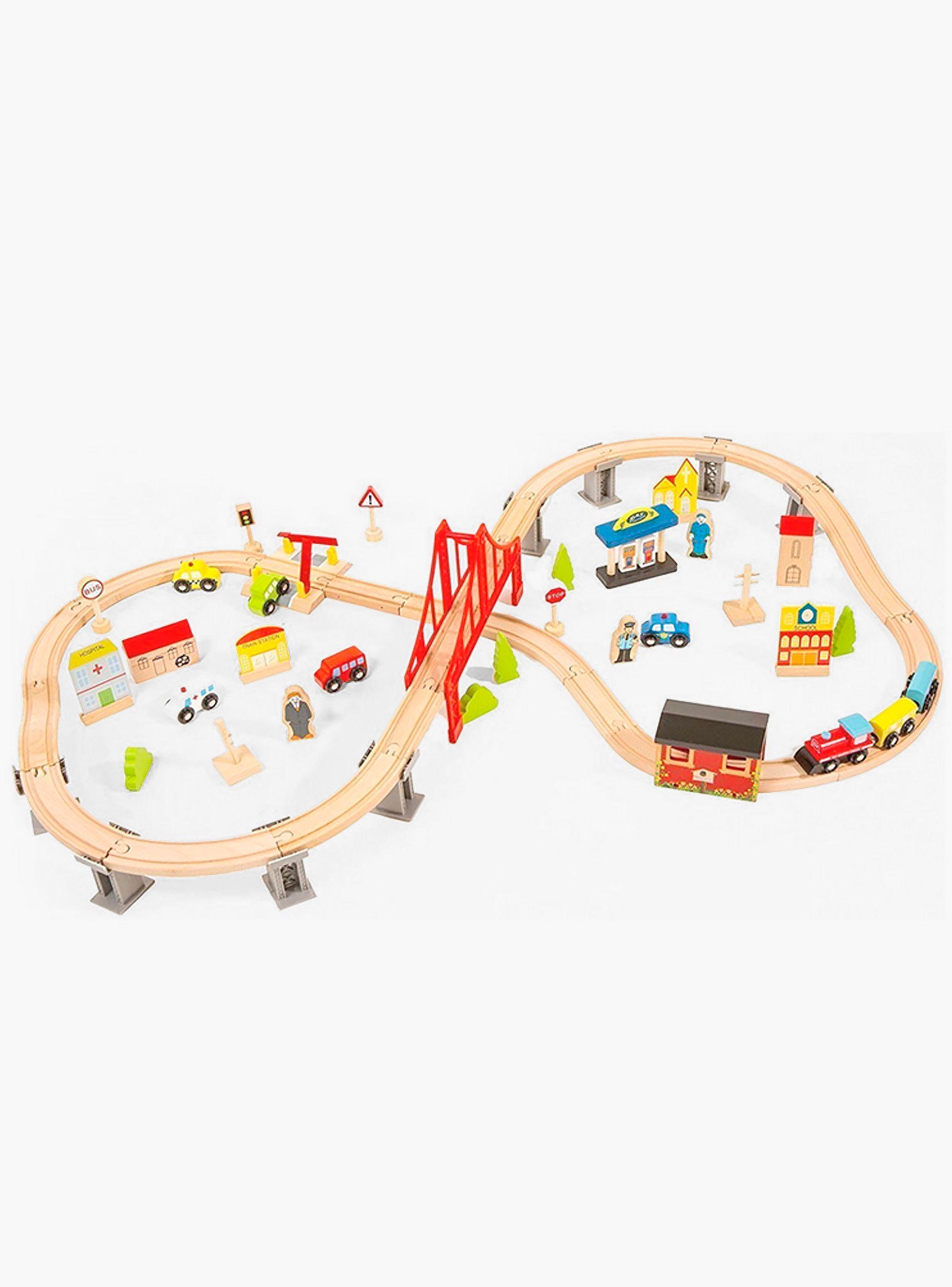 Pista de Tren Infantil Francisco Multicolor-0