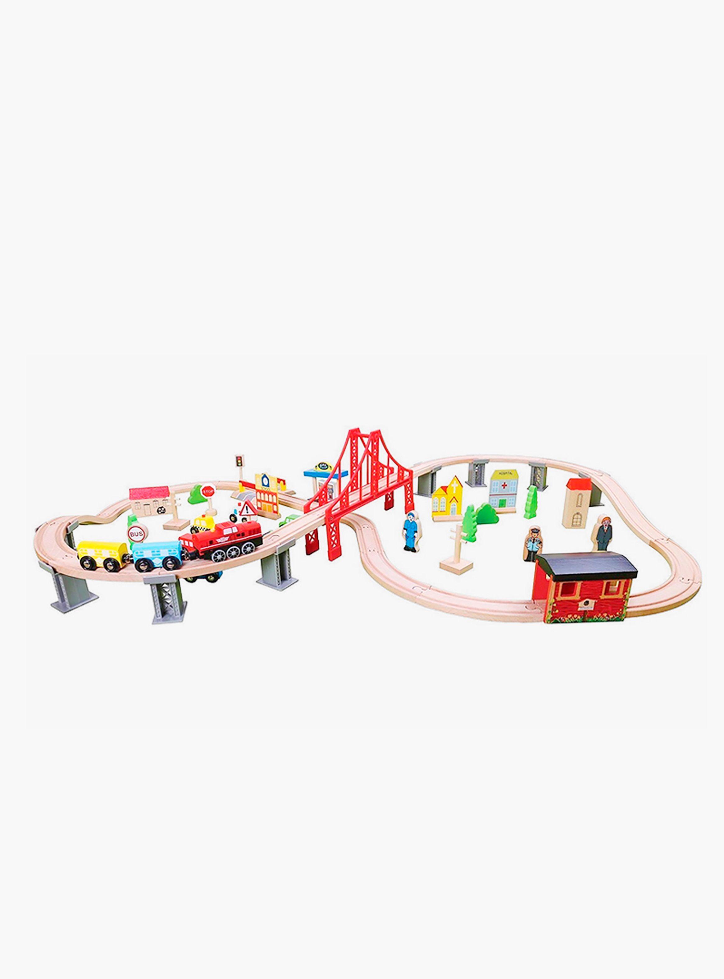 Pista de Tren Infantil Francisco Multicolor-3