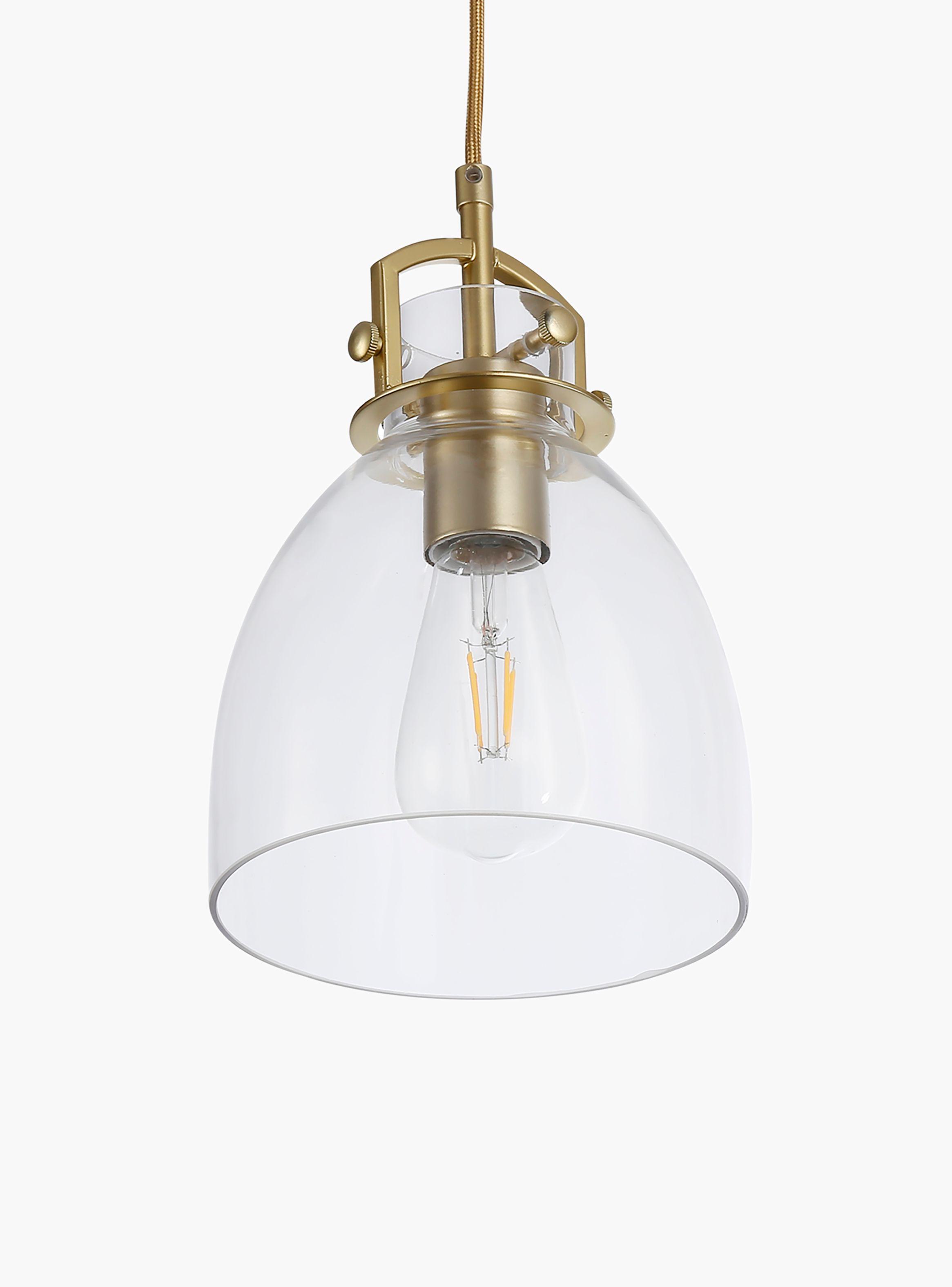 Lámpara de Colgar Megan Bronce-2